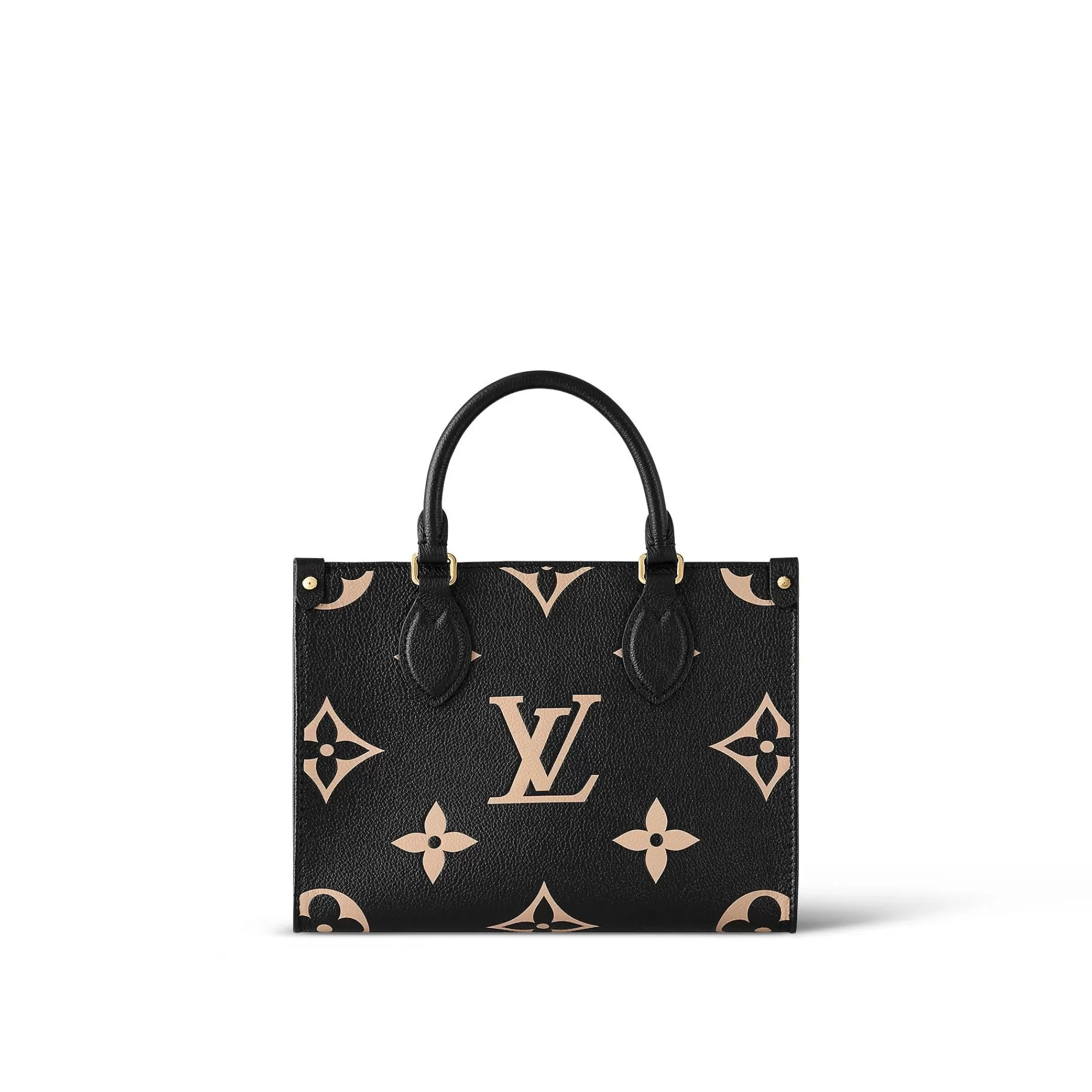 Discount Louis Vuitton Onthego Pm Black/Beige