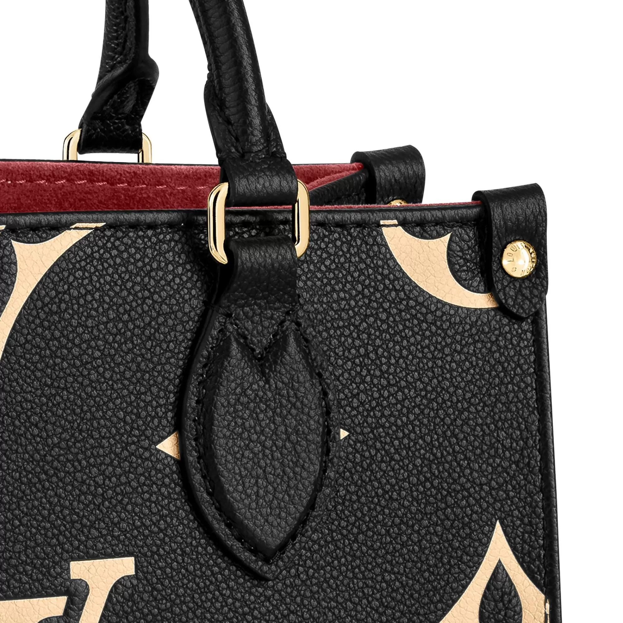Discount Louis Vuitton Onthego Pm Black/Beige