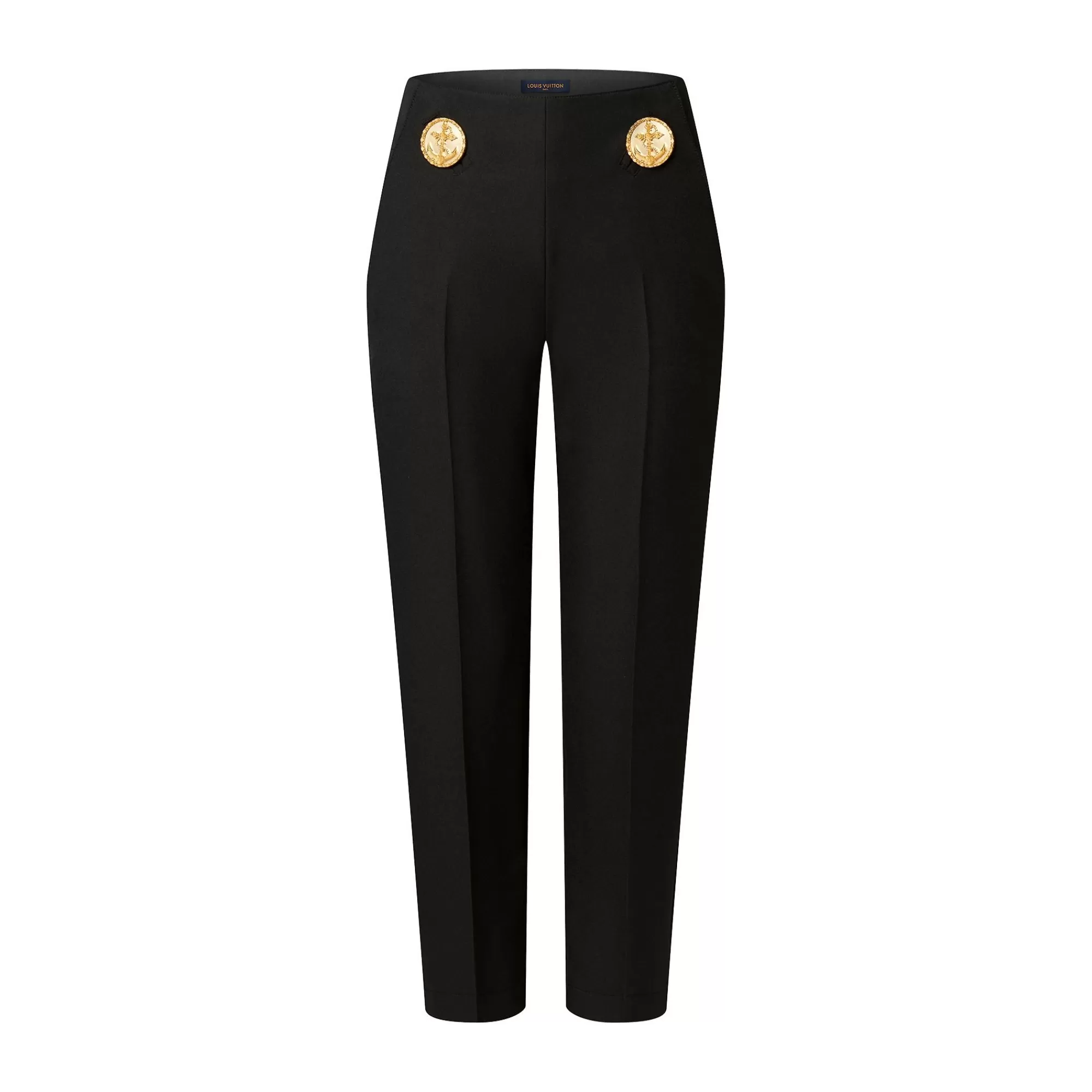 Cheap Louis Vuitton Oversized Anchor Button Dressy Pants