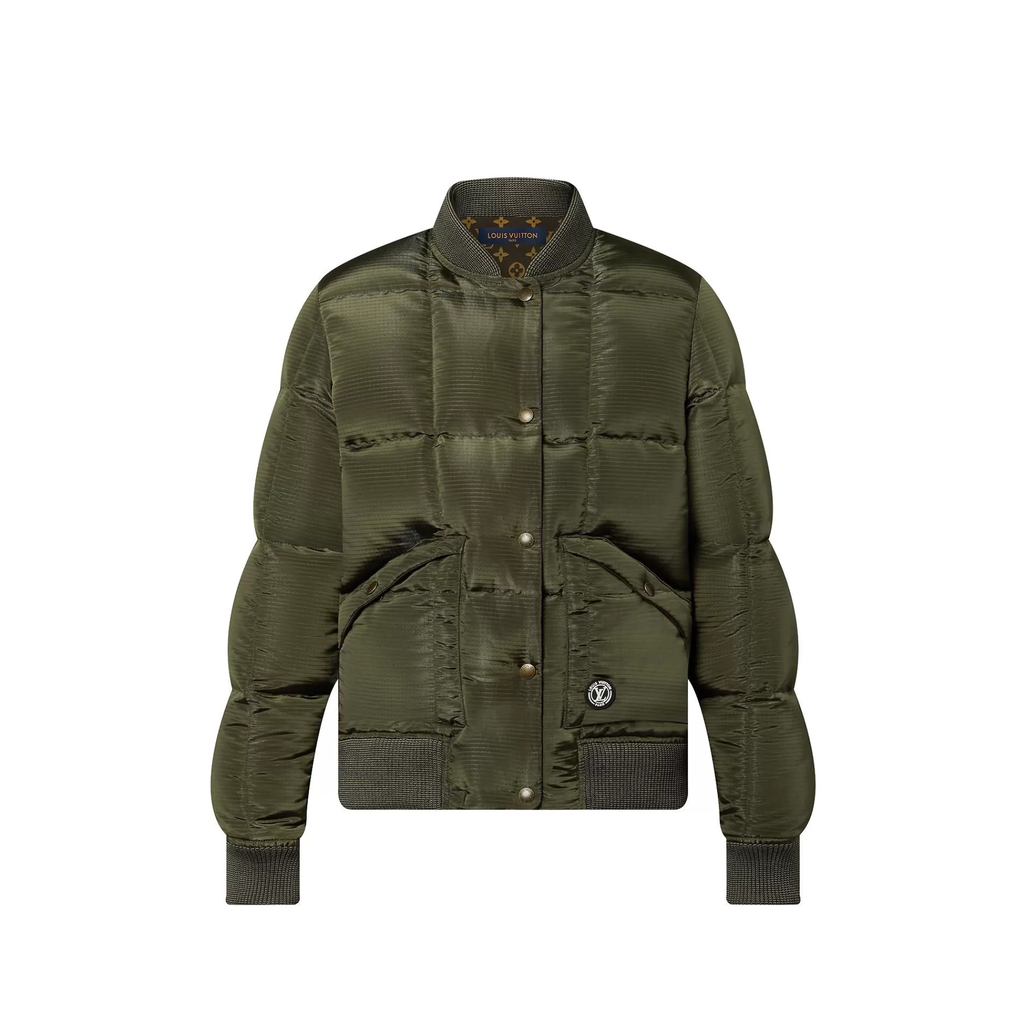 Store Louis Vuitton Padded Nylon Bomber Jacket