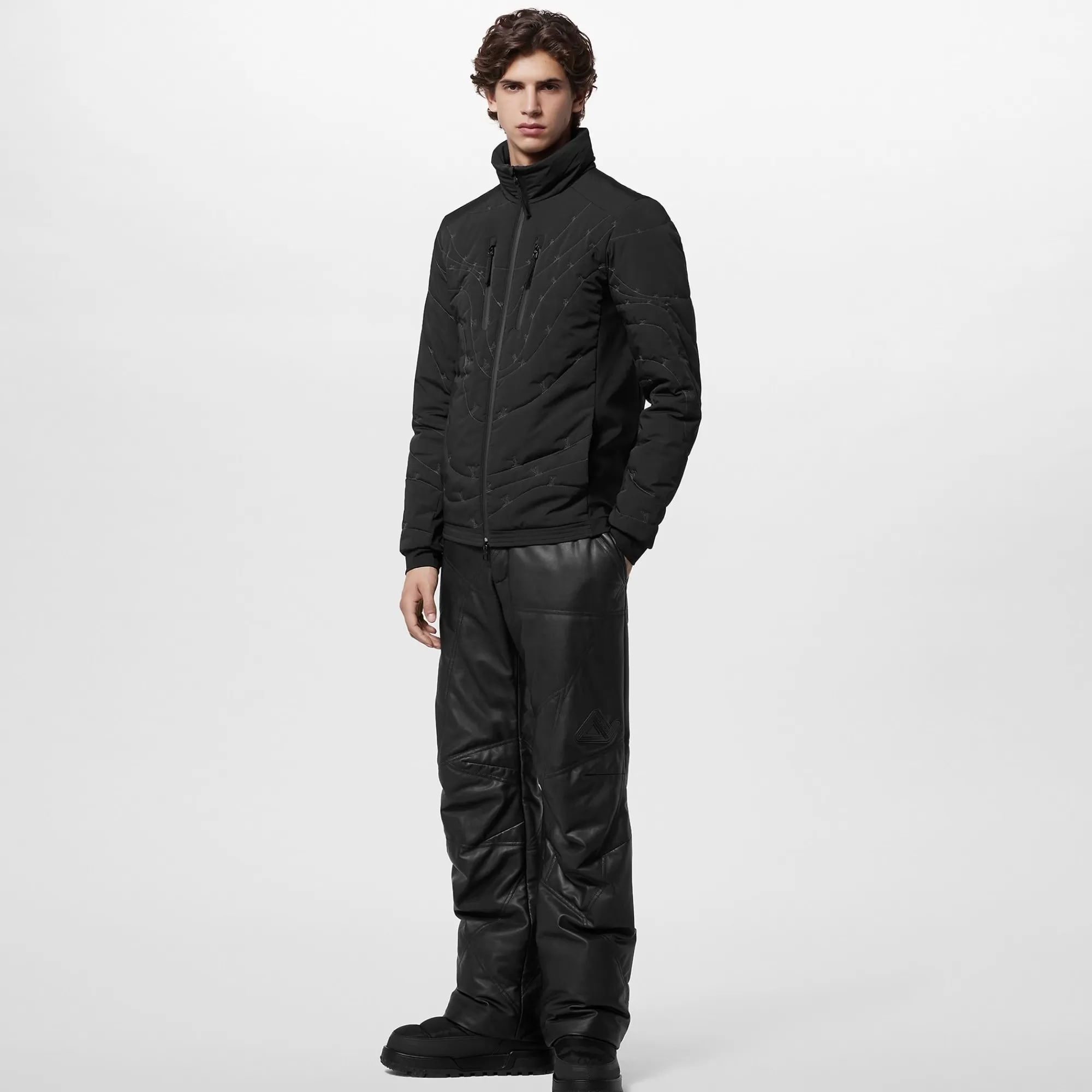 Outlet Louis Vuitton Padded Nylon Jacket