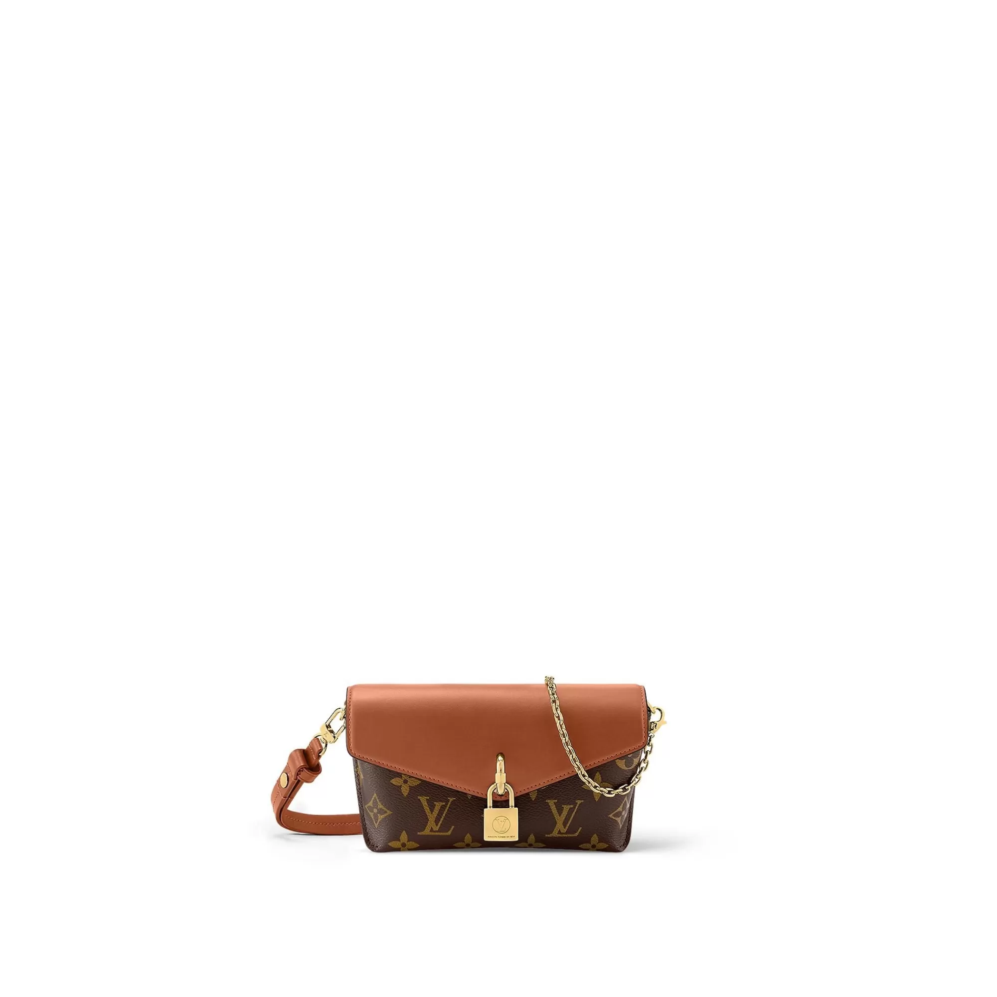 Fashion Louis Vuitton Padlock On Strap