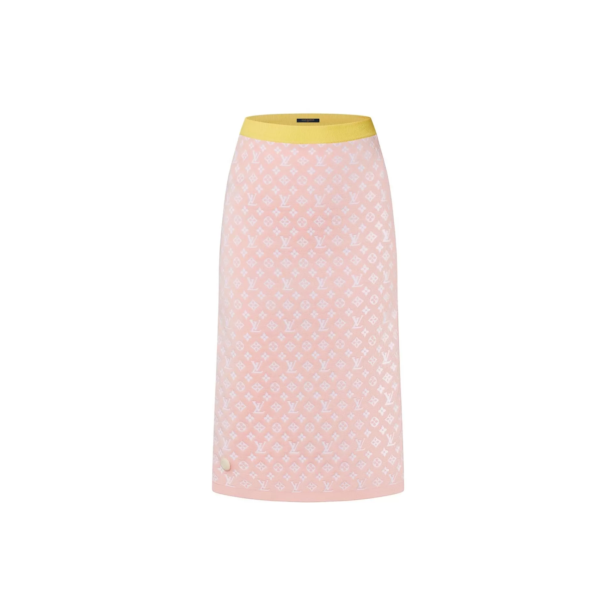 Clearance Louis Vuitton Pastel Monogram Knit Tube Skirt