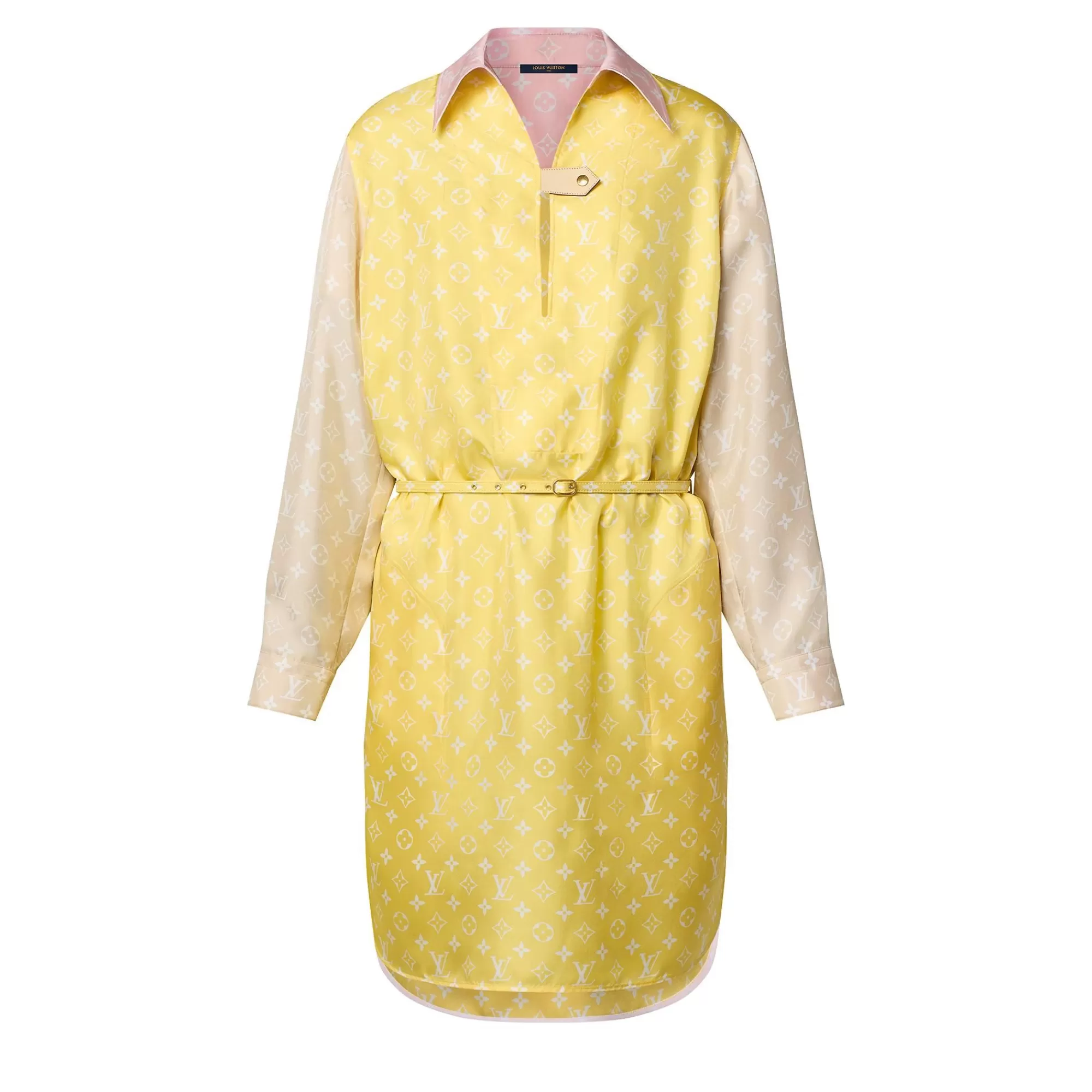 Shop Louis Vuitton Pastel Monogram Shirt Dress