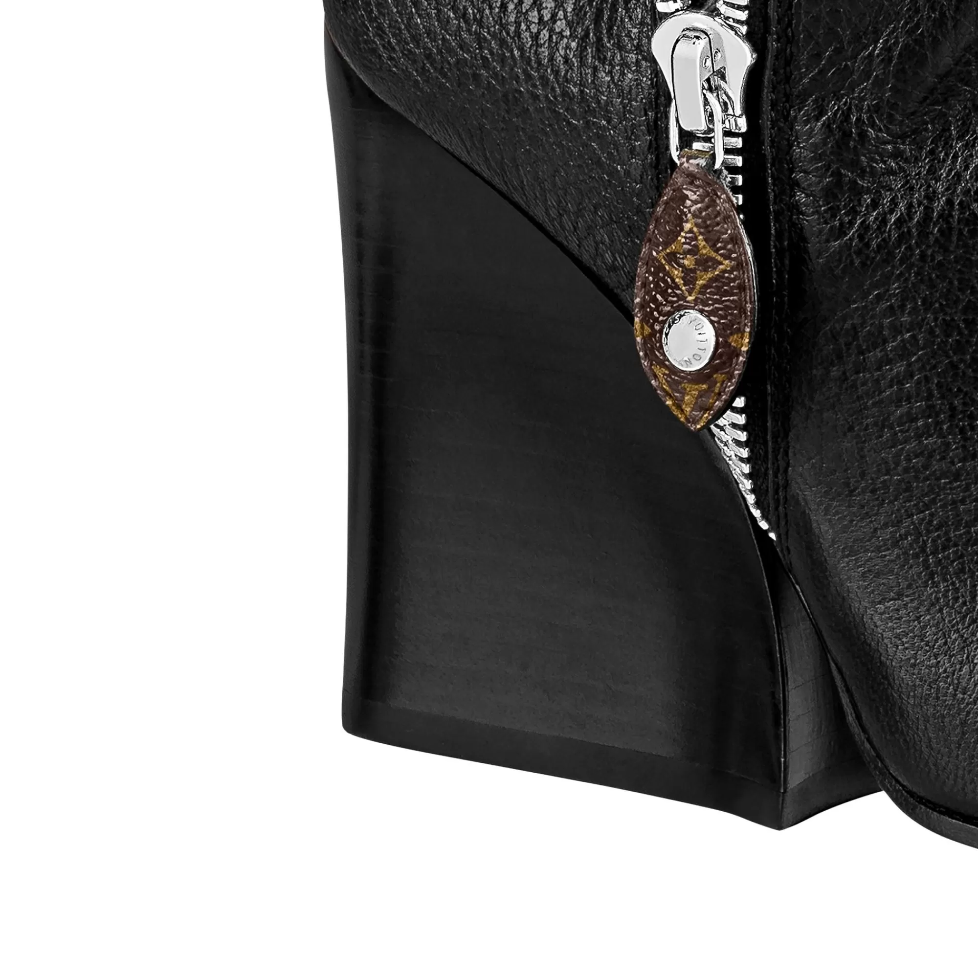 Shop Louis Vuitton Patti Wedge Half Boot