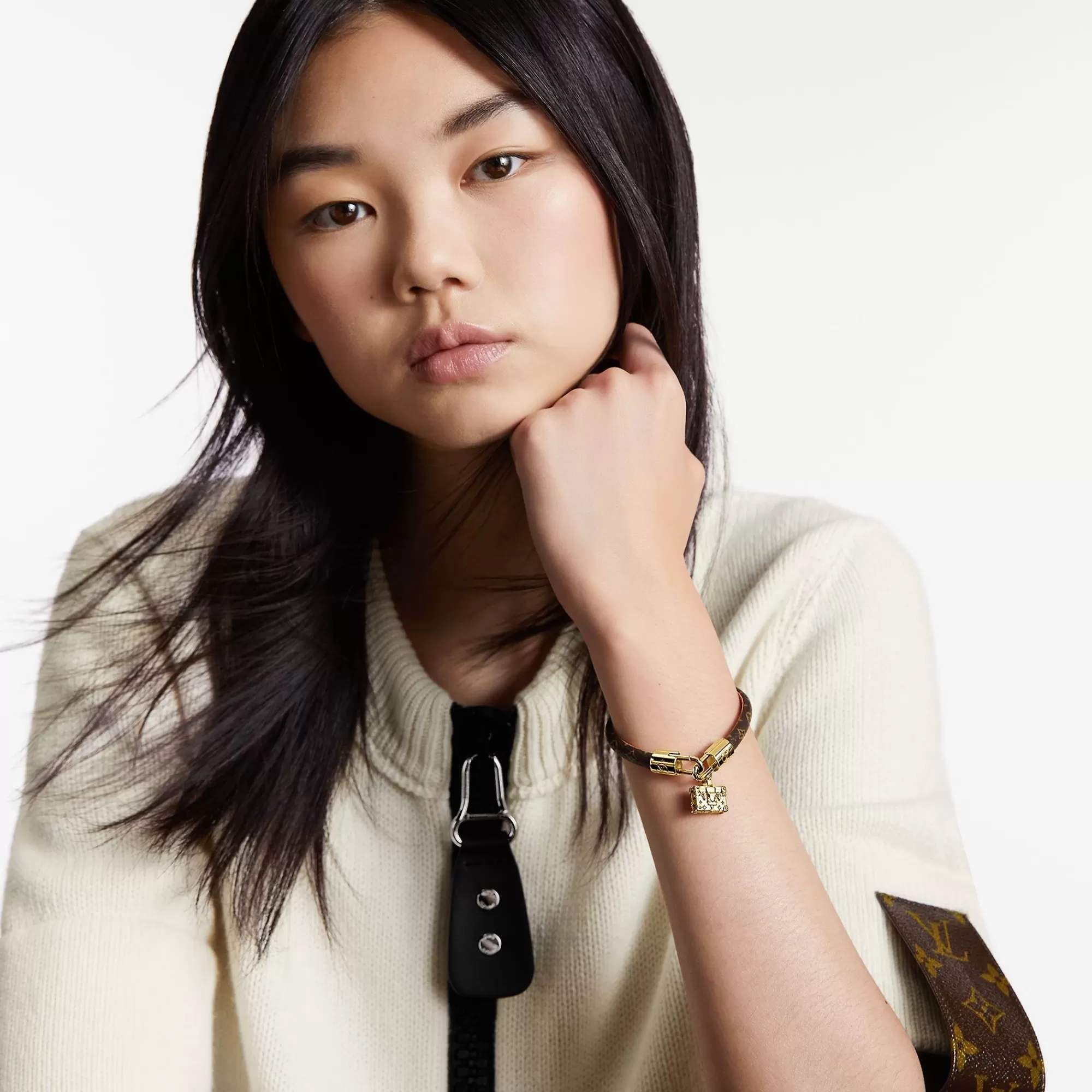 Shop Louis Vuitton Petite Malle Charm Bracelet