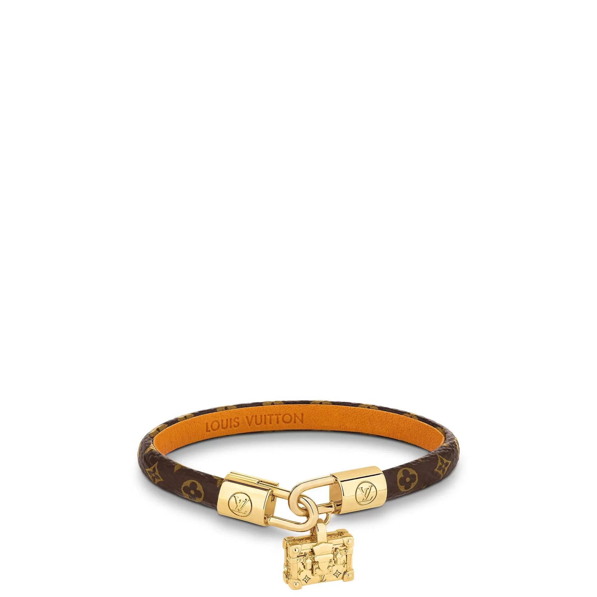 Shop Louis Vuitton Petite Malle Charm Bracelet