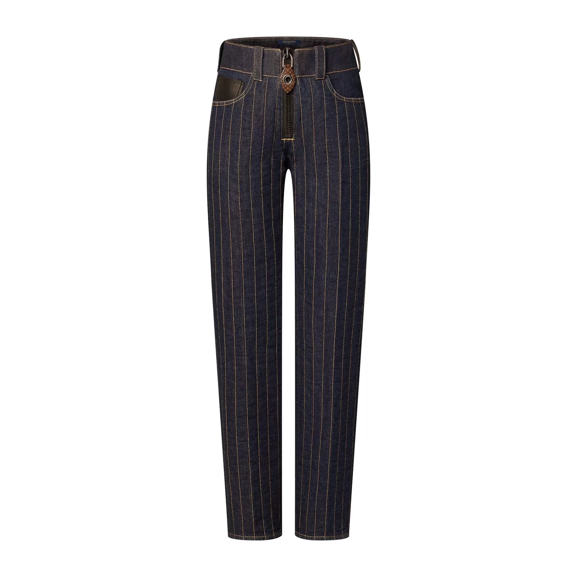 Best Sale Louis Vuitton Pinstripe Denim Jeans