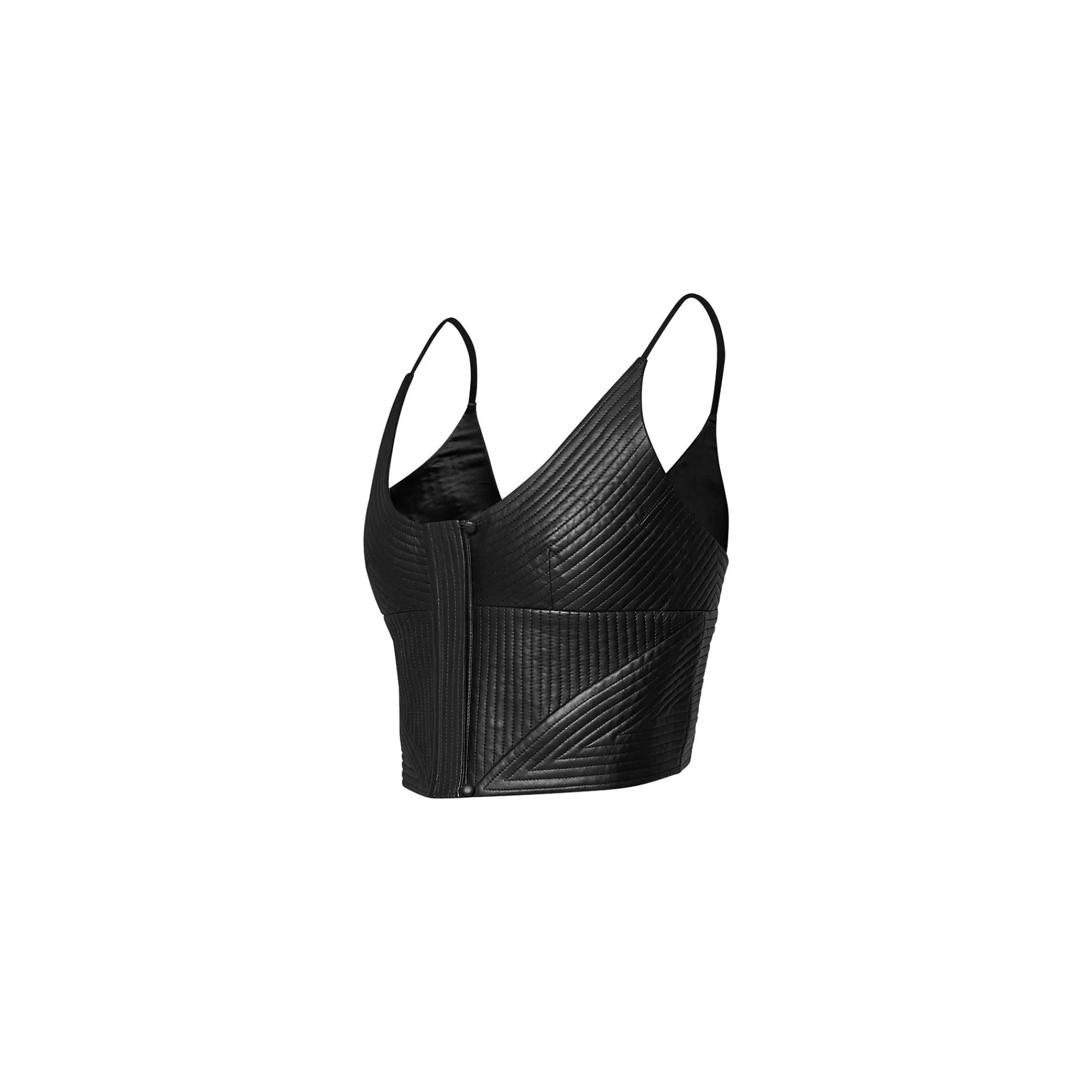 Best Louis Vuitton Pinstripe Leather Camisole