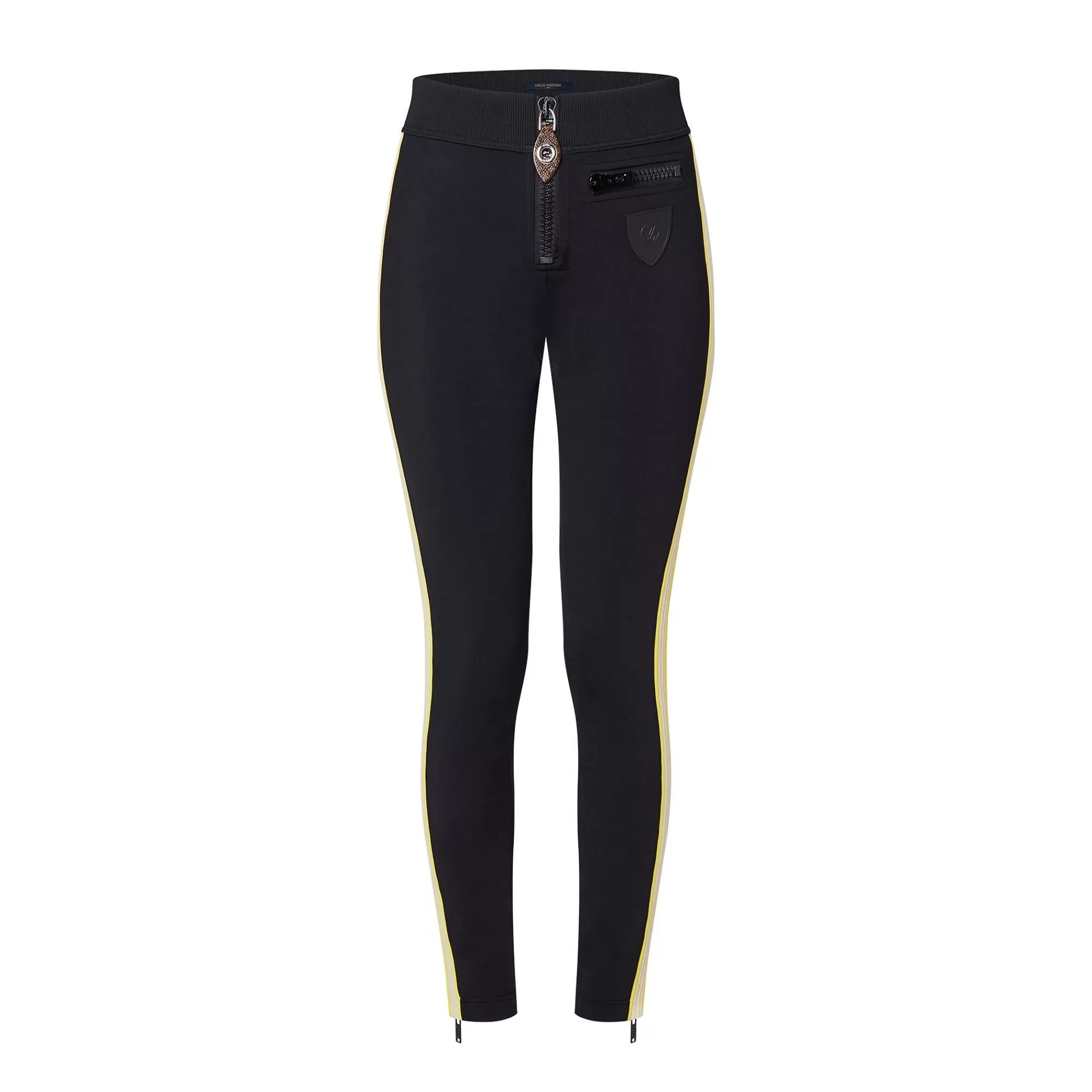 Sale Louis Vuitton Piped Side Sporty Zip-Up Leggings