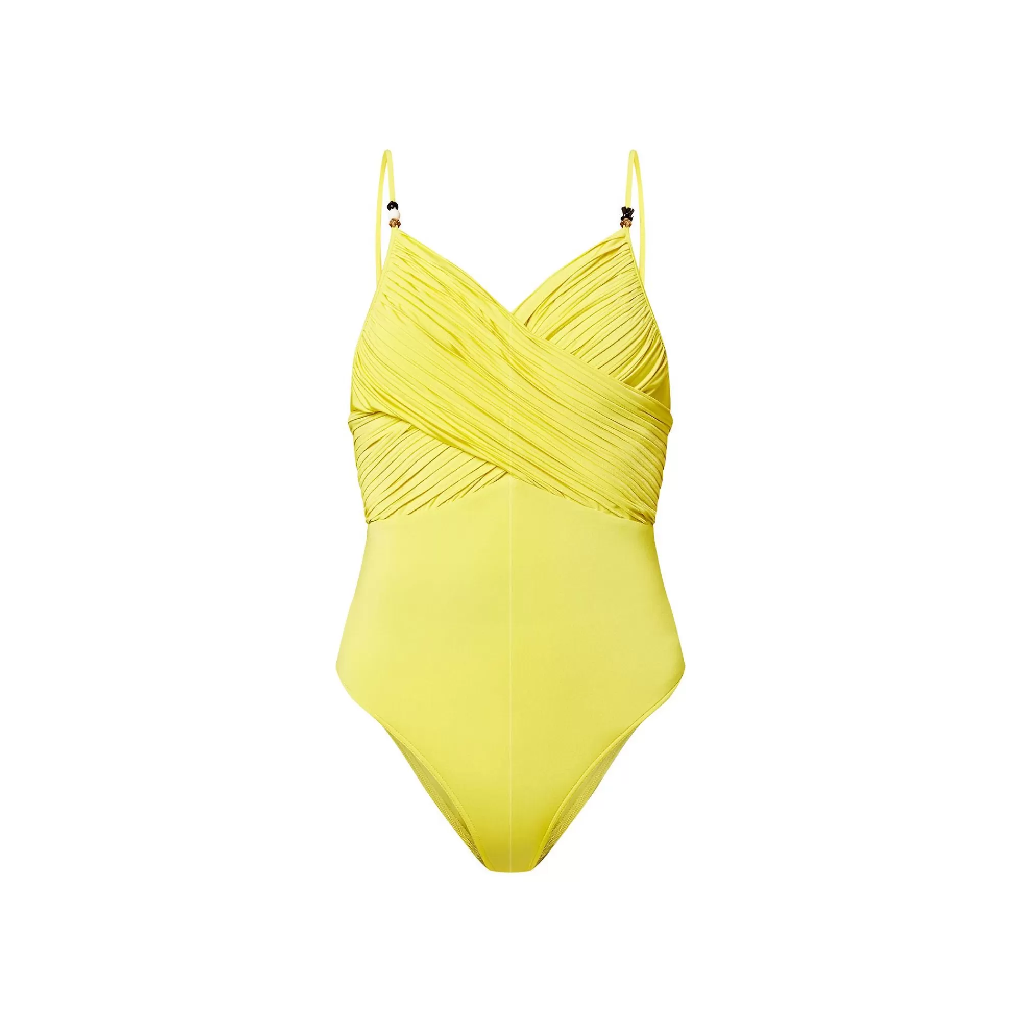 Clearance Louis Vuitton Pleated Front One-Piece Swimsuit