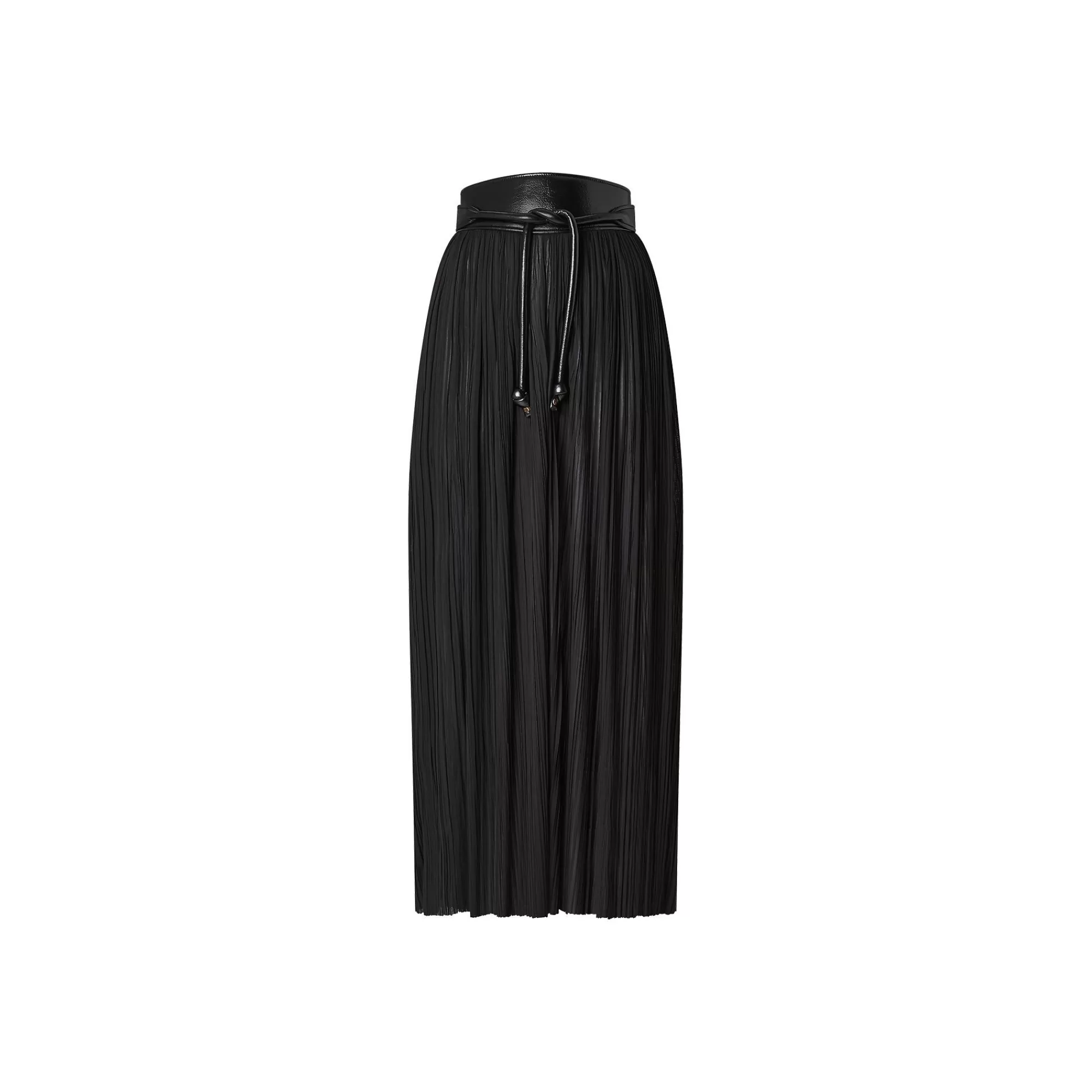 Online Louis Vuitton Pleated Jersey Maxi Skirt