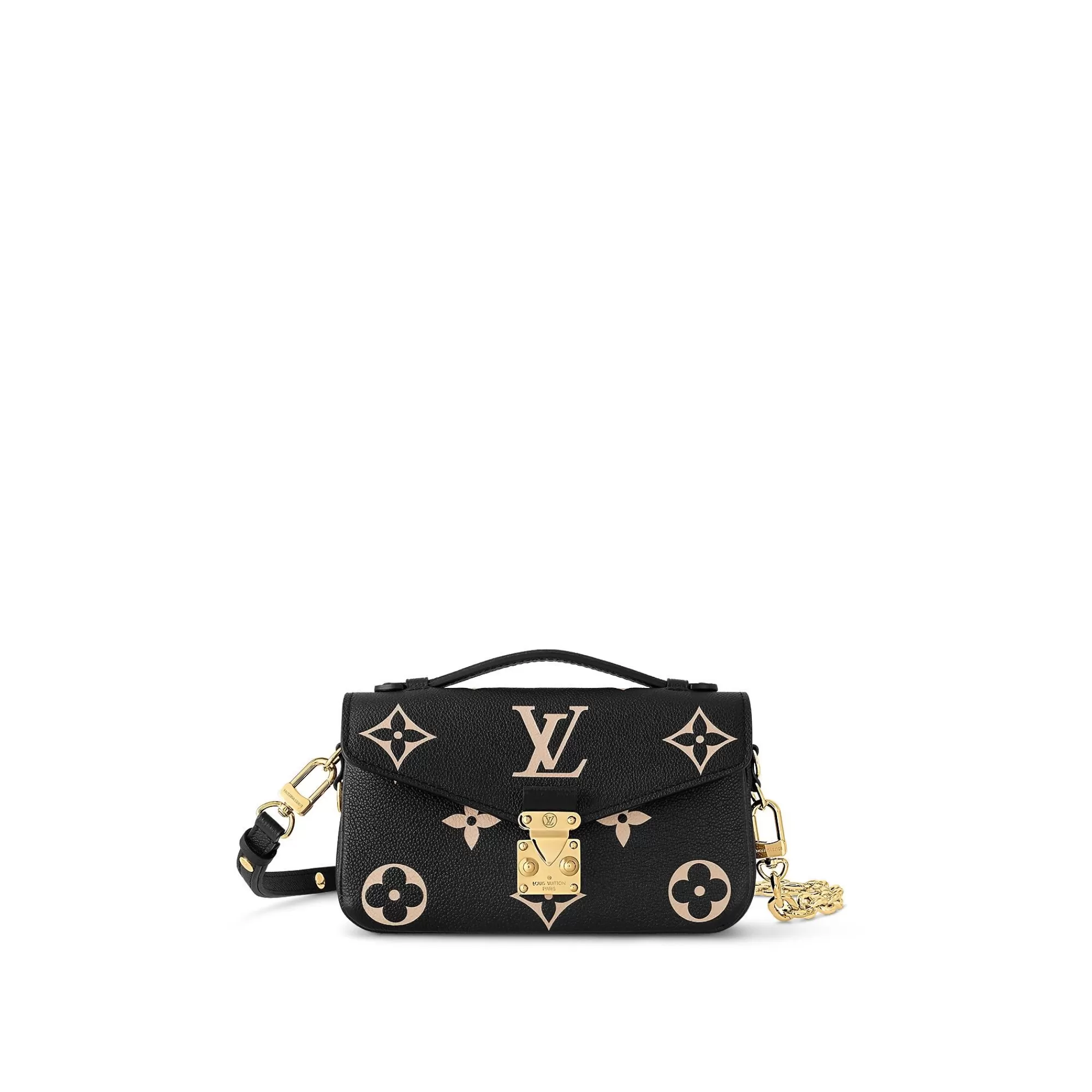 Best Louis Vuitton Pochette Metis East West Noir Beige