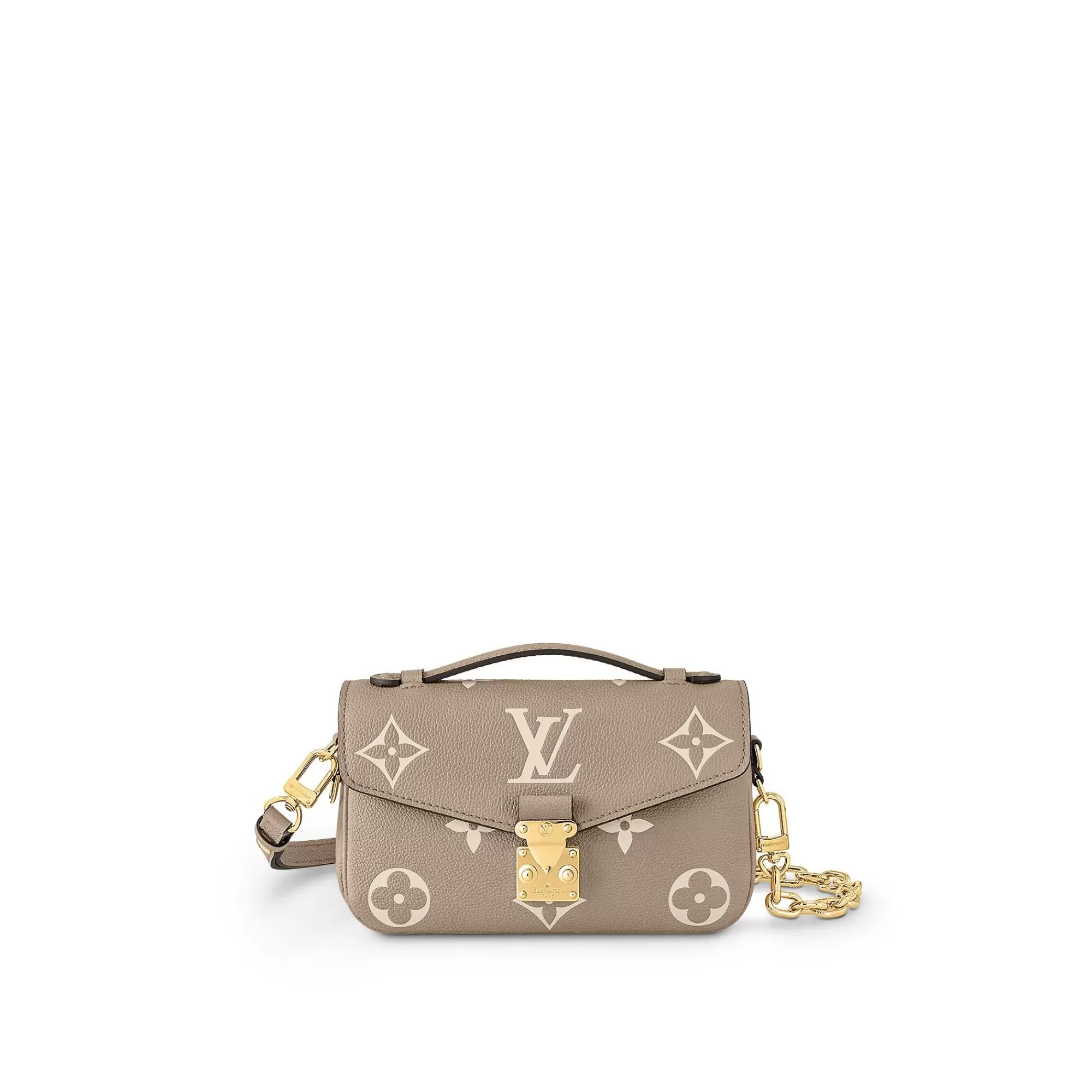 Fashion Louis Vuitton Pochette Metis East West Dove/Cream