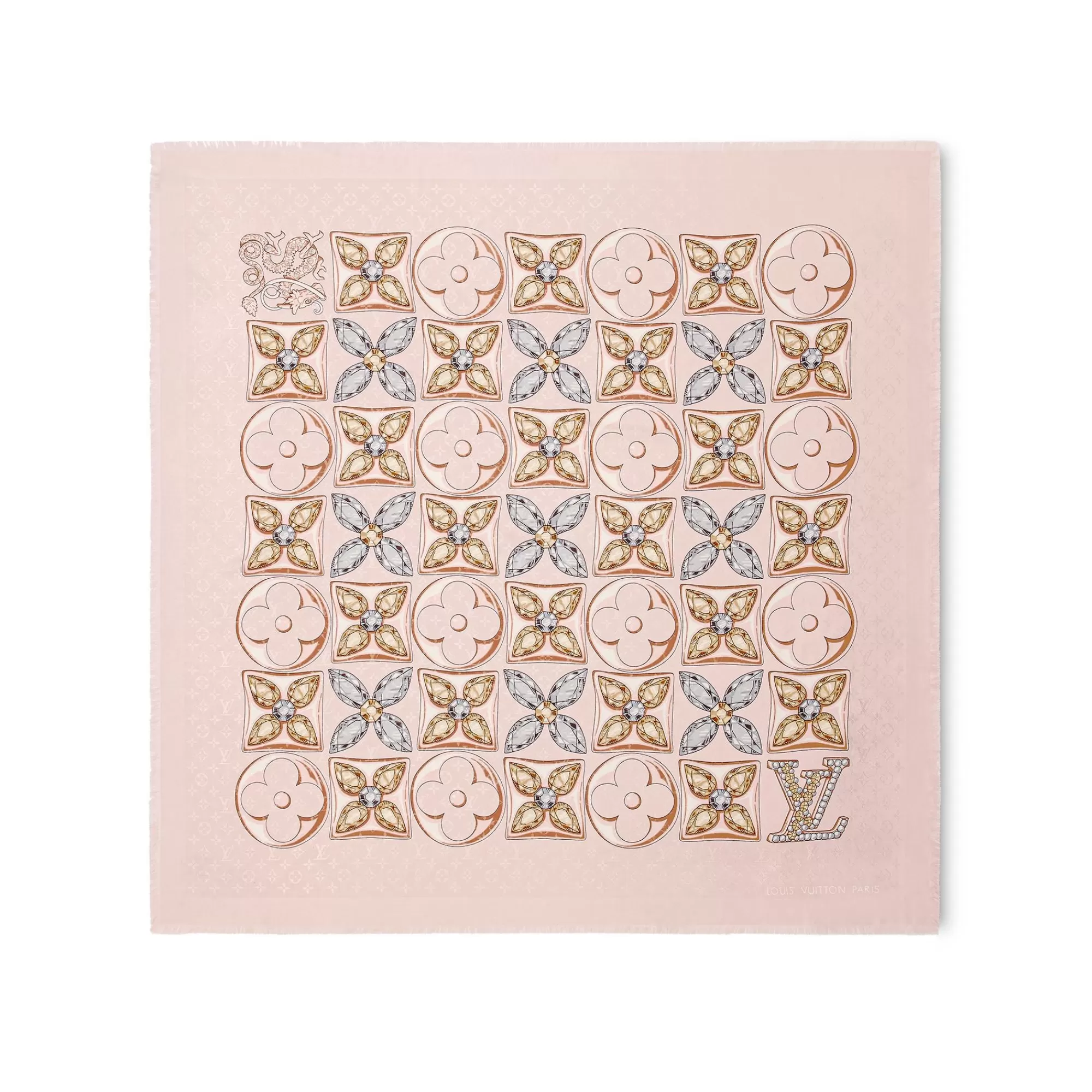 Flash Sale Louis Vuitton Precious Dragon Shawl