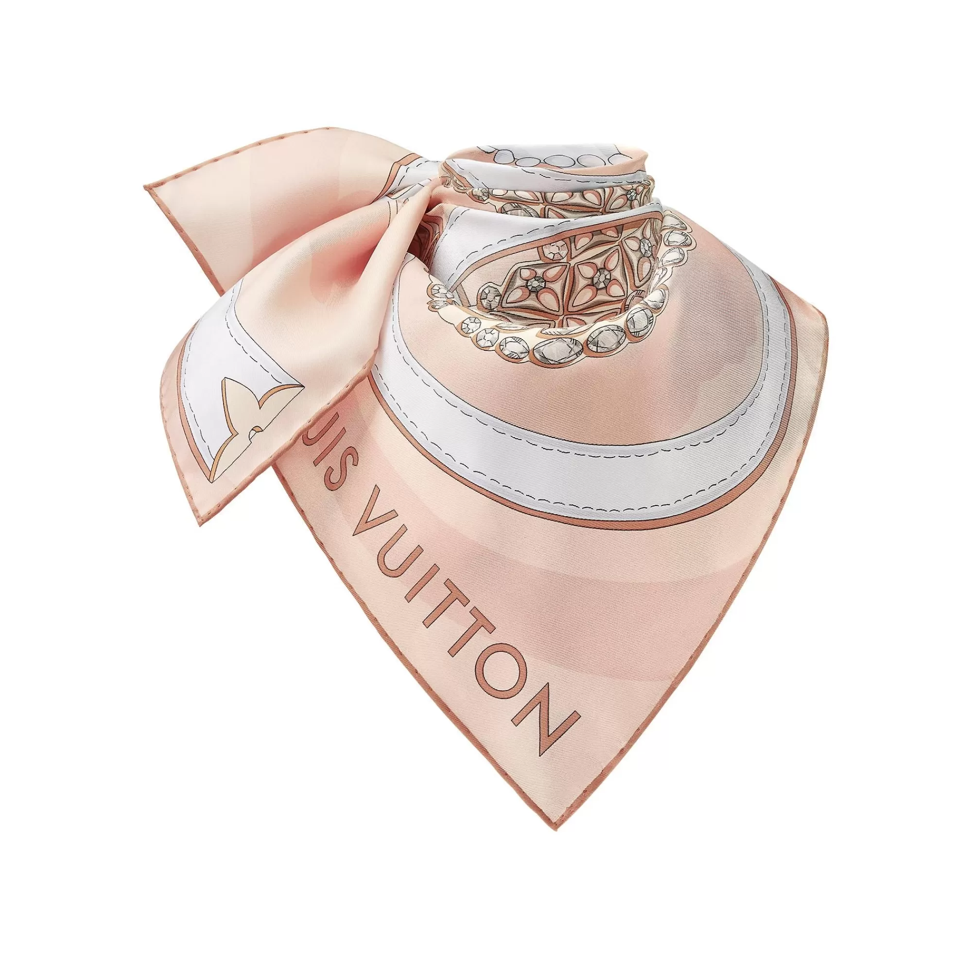 Sale Louis Vuitton Precious Dragon Silk Square 90