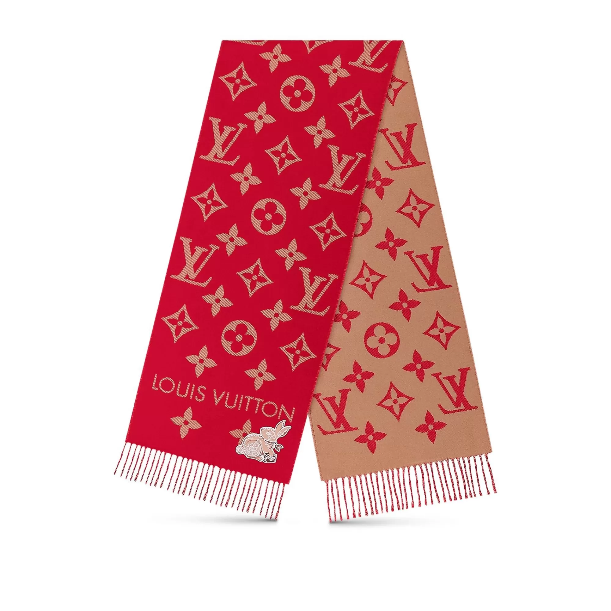 Cheap Louis Vuitton Precious Rabbit Lv Essential Scarf