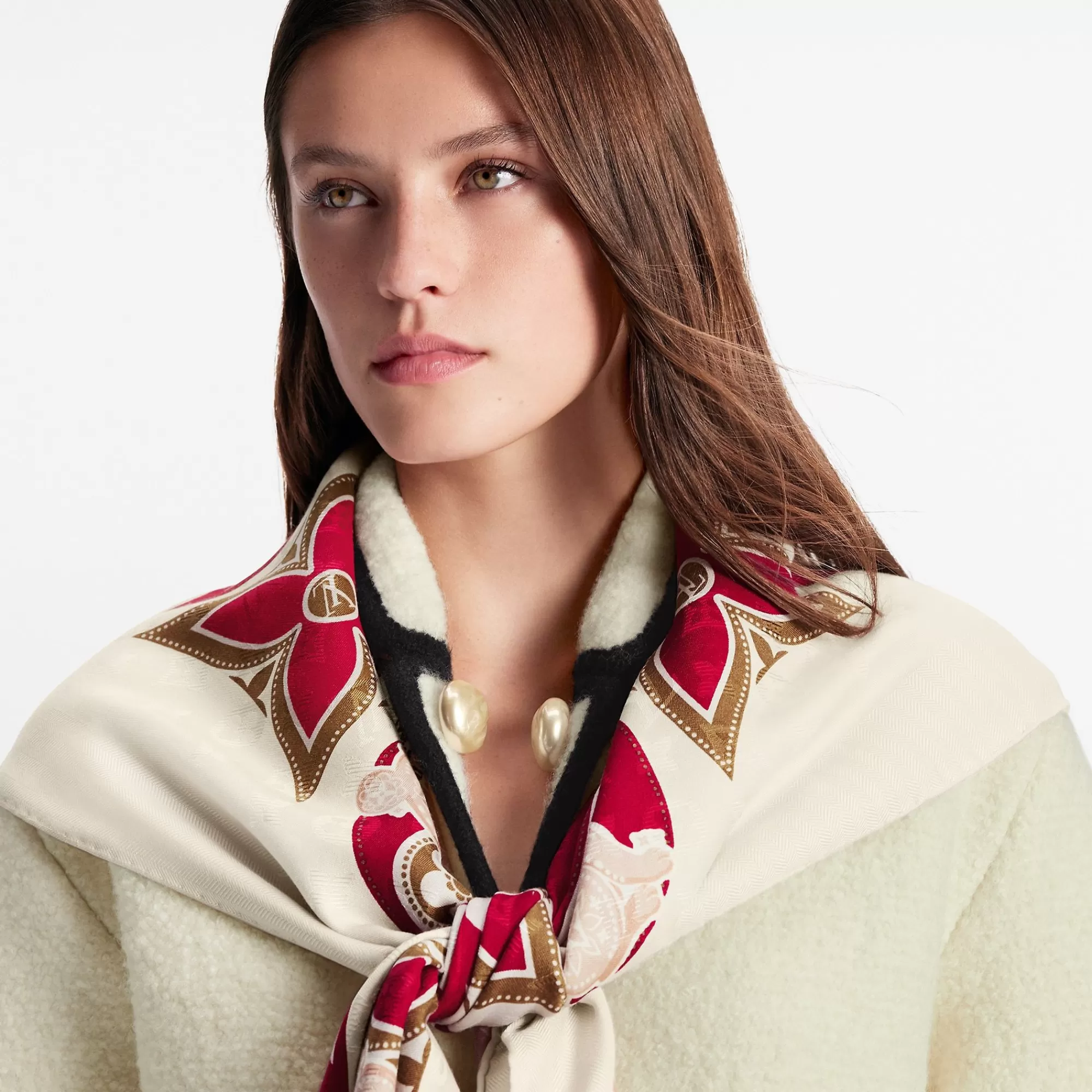 Shop Louis Vuitton Precious Rabbit Shawl