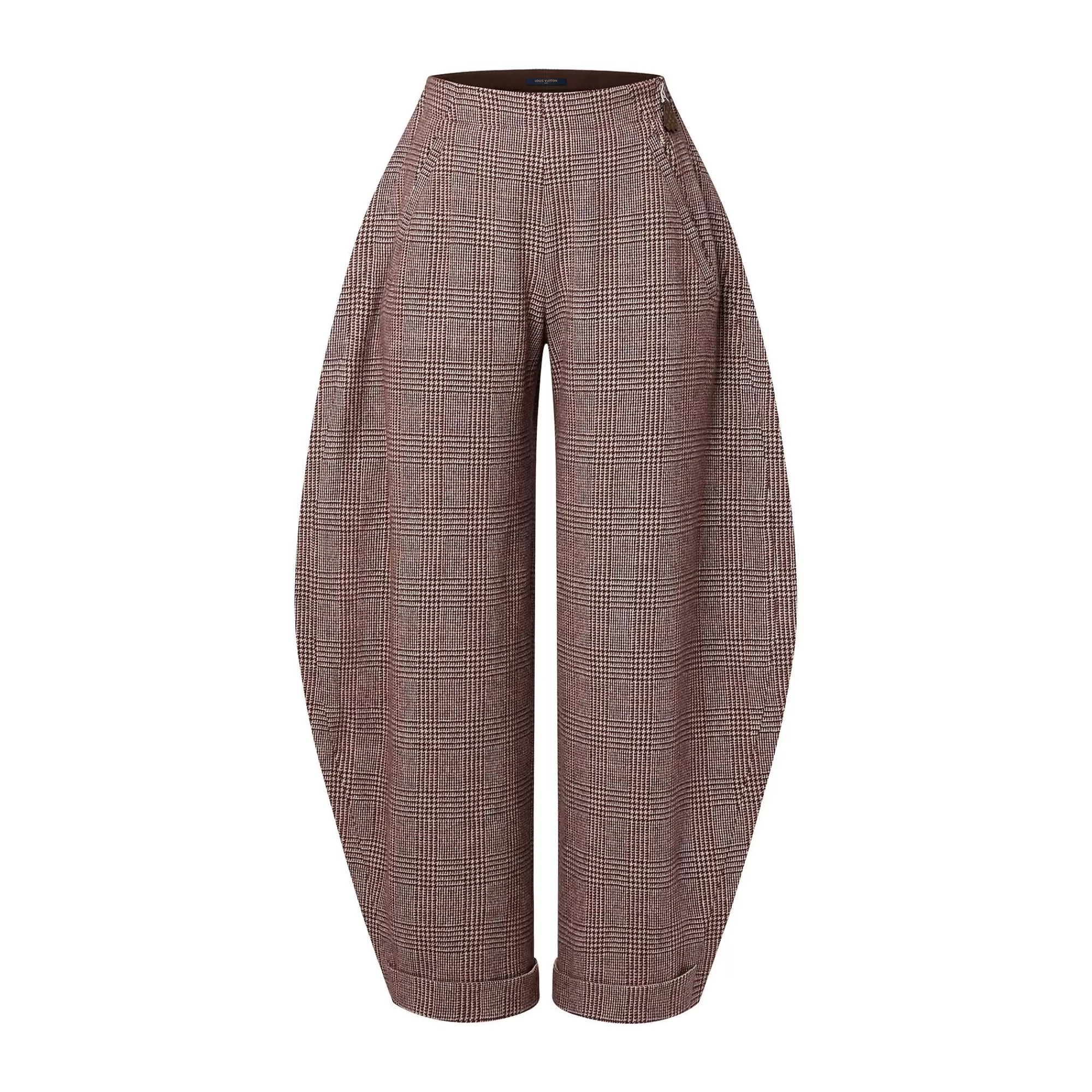 Shop Louis Vuitton Prince Of Wales Balloon Pants