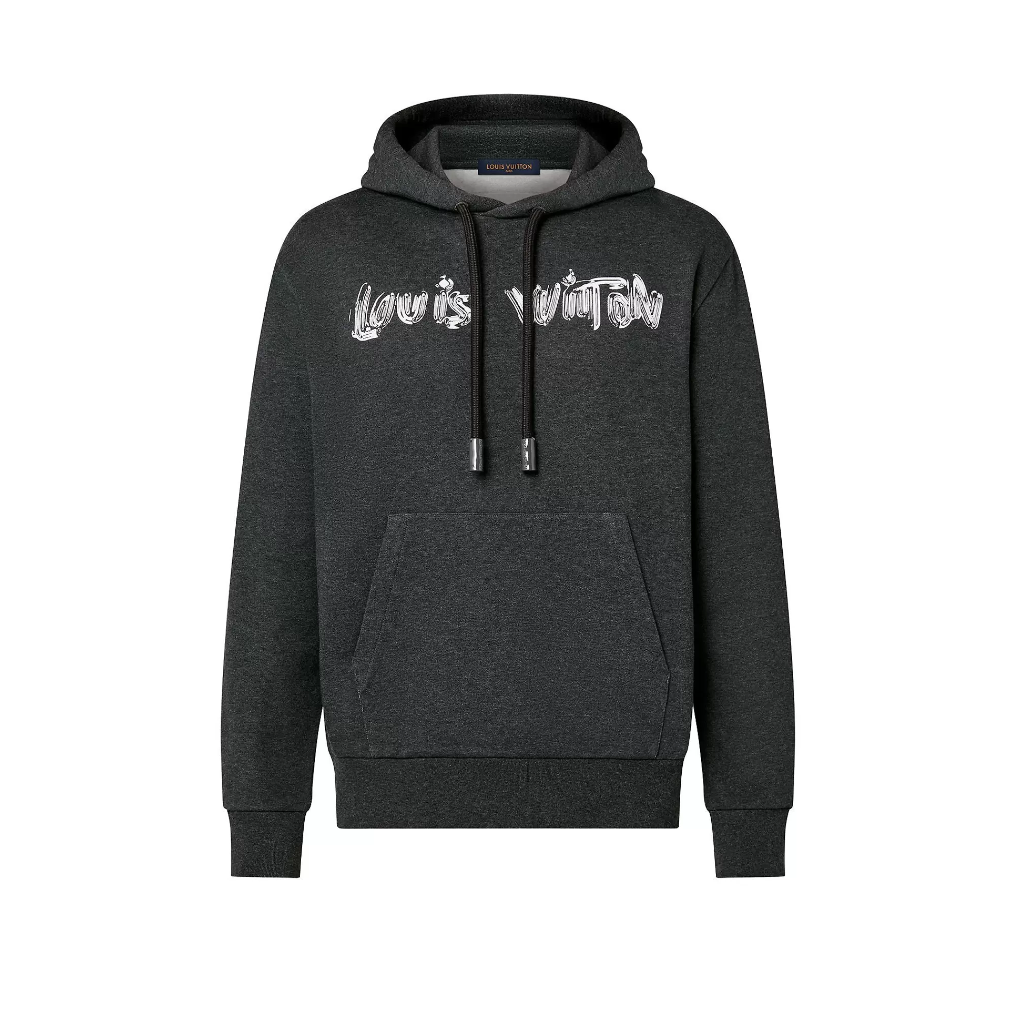 Discount Louis Vuitton Printed Cotton Hoodie