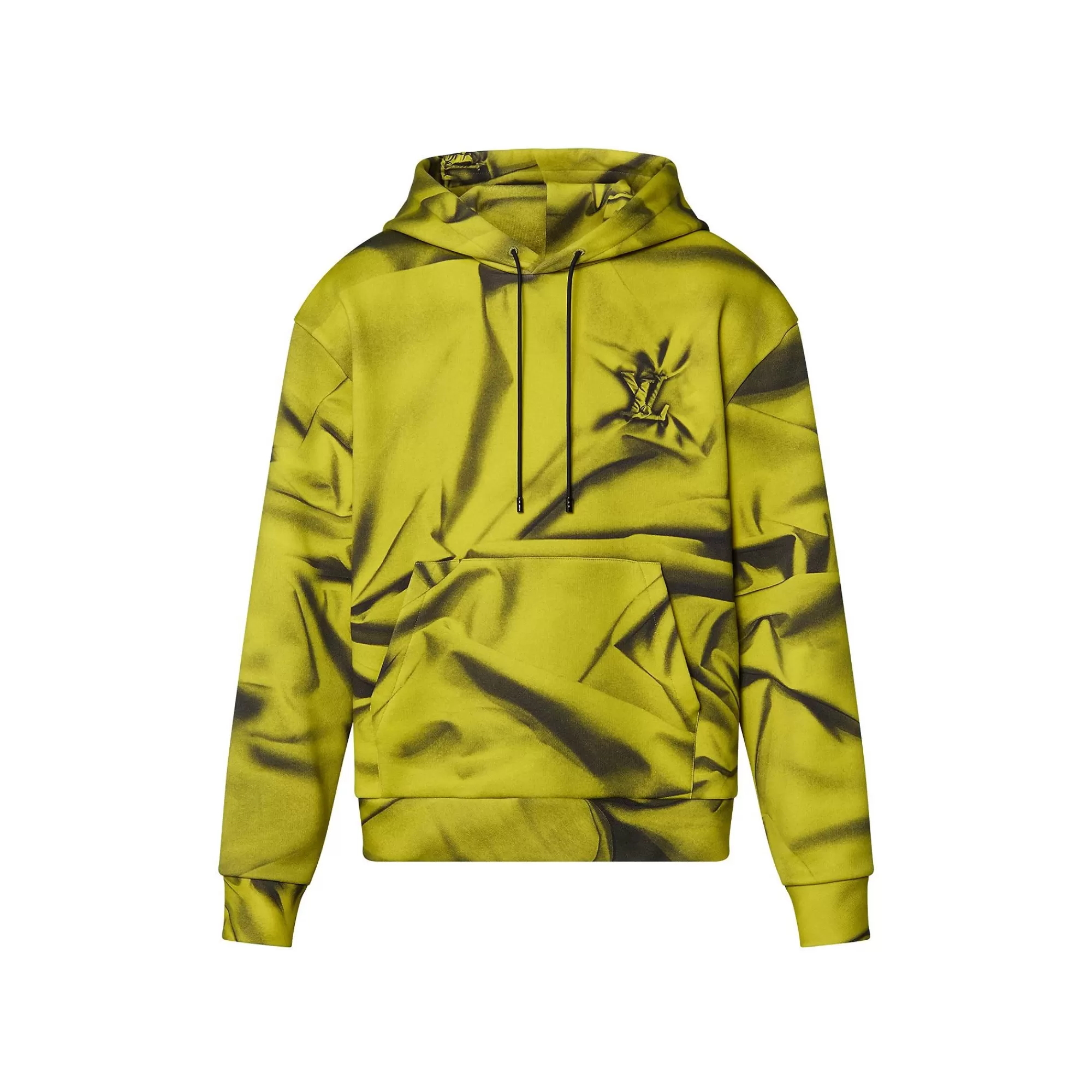 Outlet Louis Vuitton Printed Cotton-Blend Hoodie
