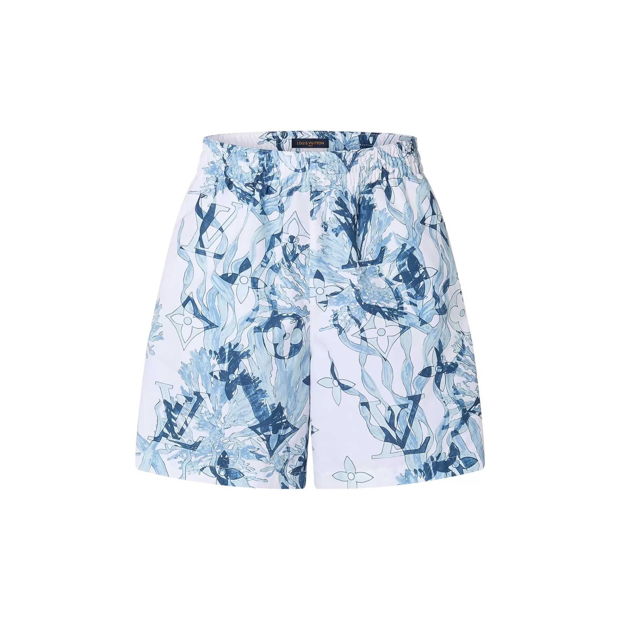 Cheap Louis Vuitton Printed Nylon Swim Shorts