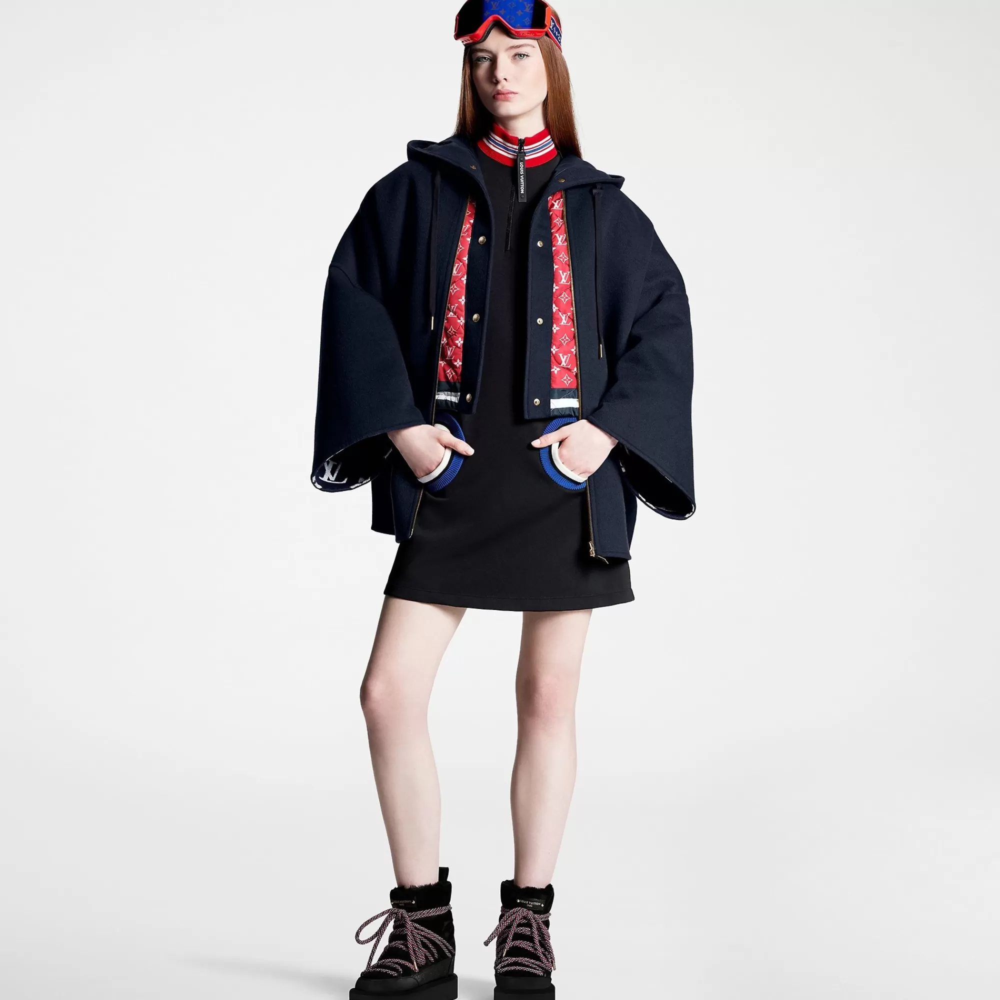 Store Louis Vuitton Puffer Lining Cashgora Coat