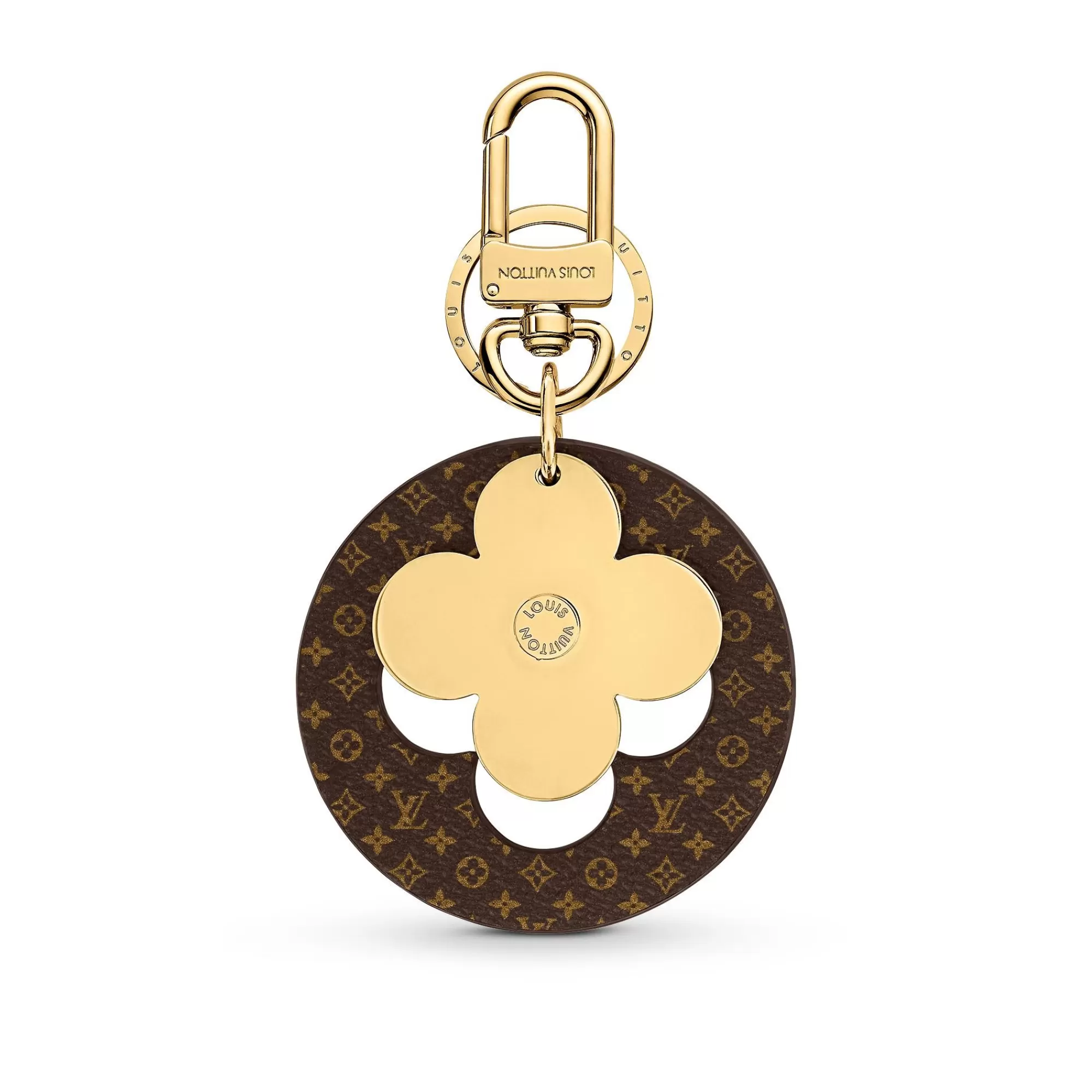 New Louis Vuitton Puzzle Flower Keyring