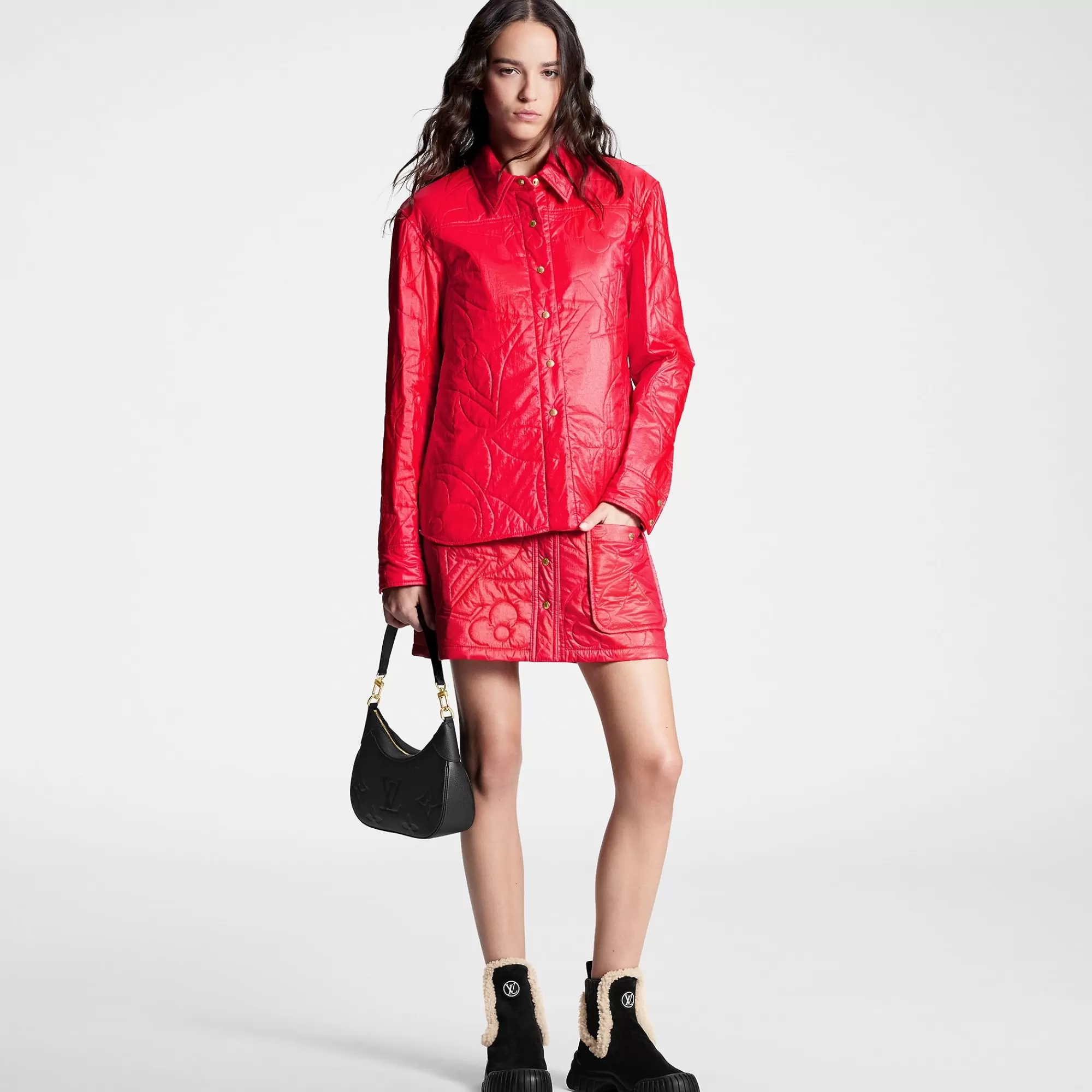 New Louis Vuitton Quilted Monogram Flower Shirt