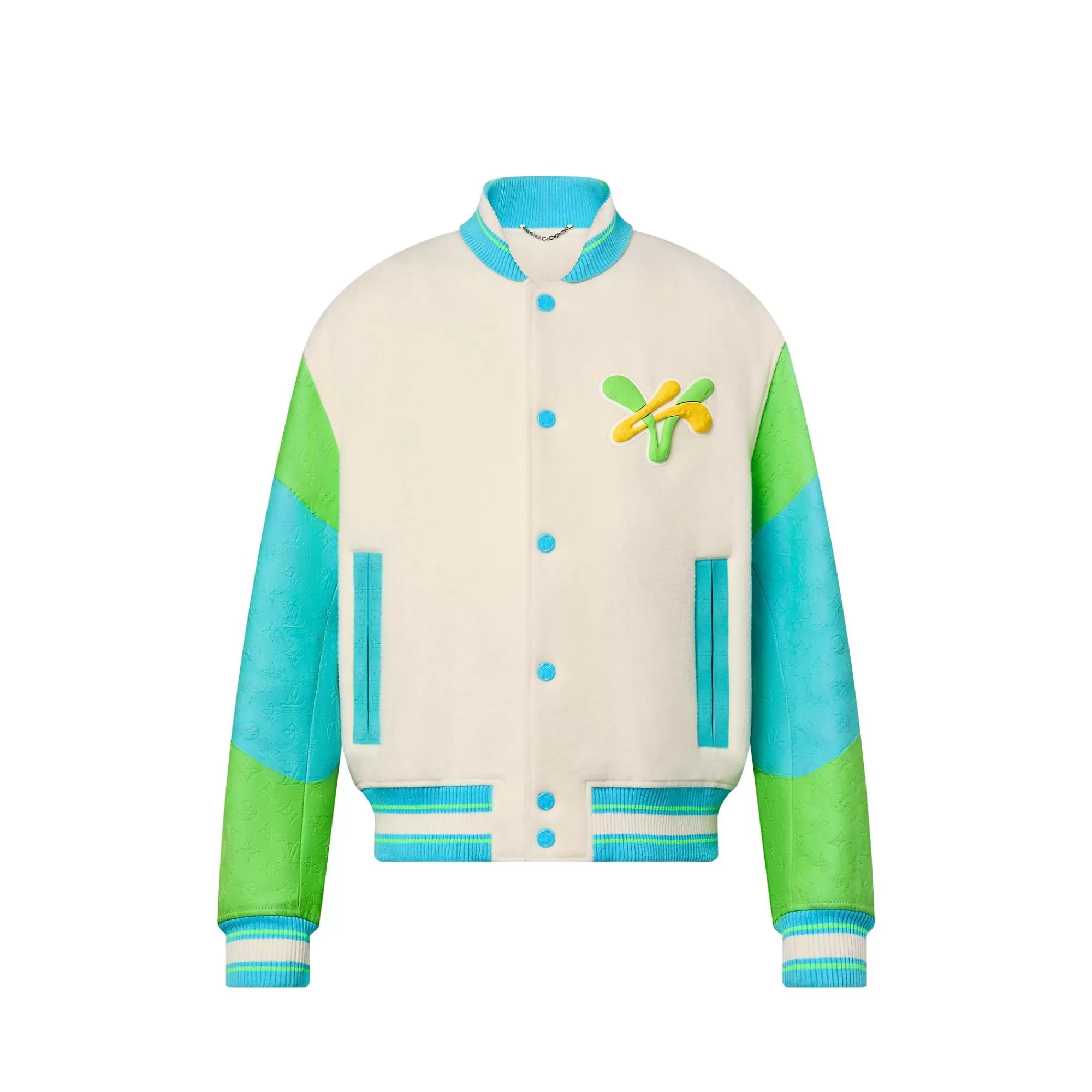 Cheap Louis Vuitton Rainbow Playground Varsity Blouson