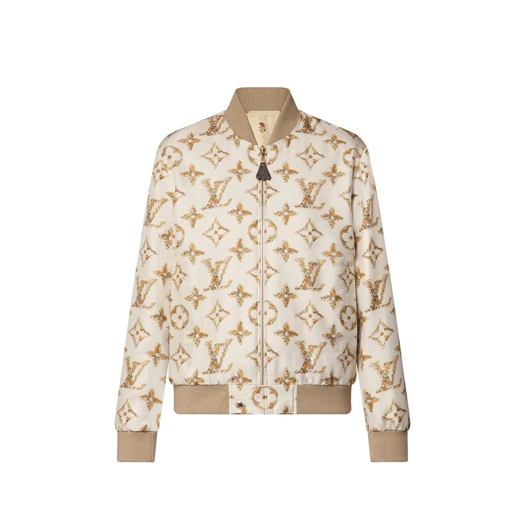 Store Louis Vuitton Reversible Floral Monogram Bomber Jacket