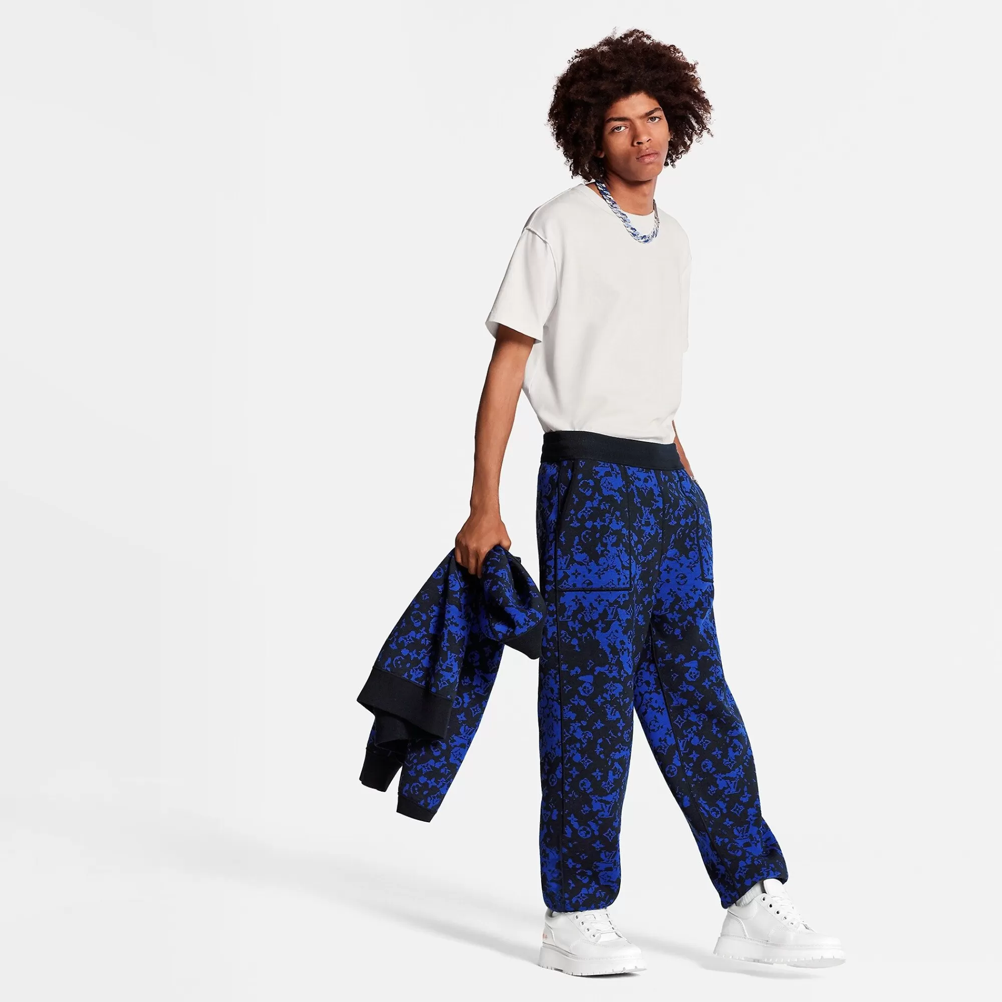 Flash Sale Louis Vuitton Reversible Pants With Camo Jacquard