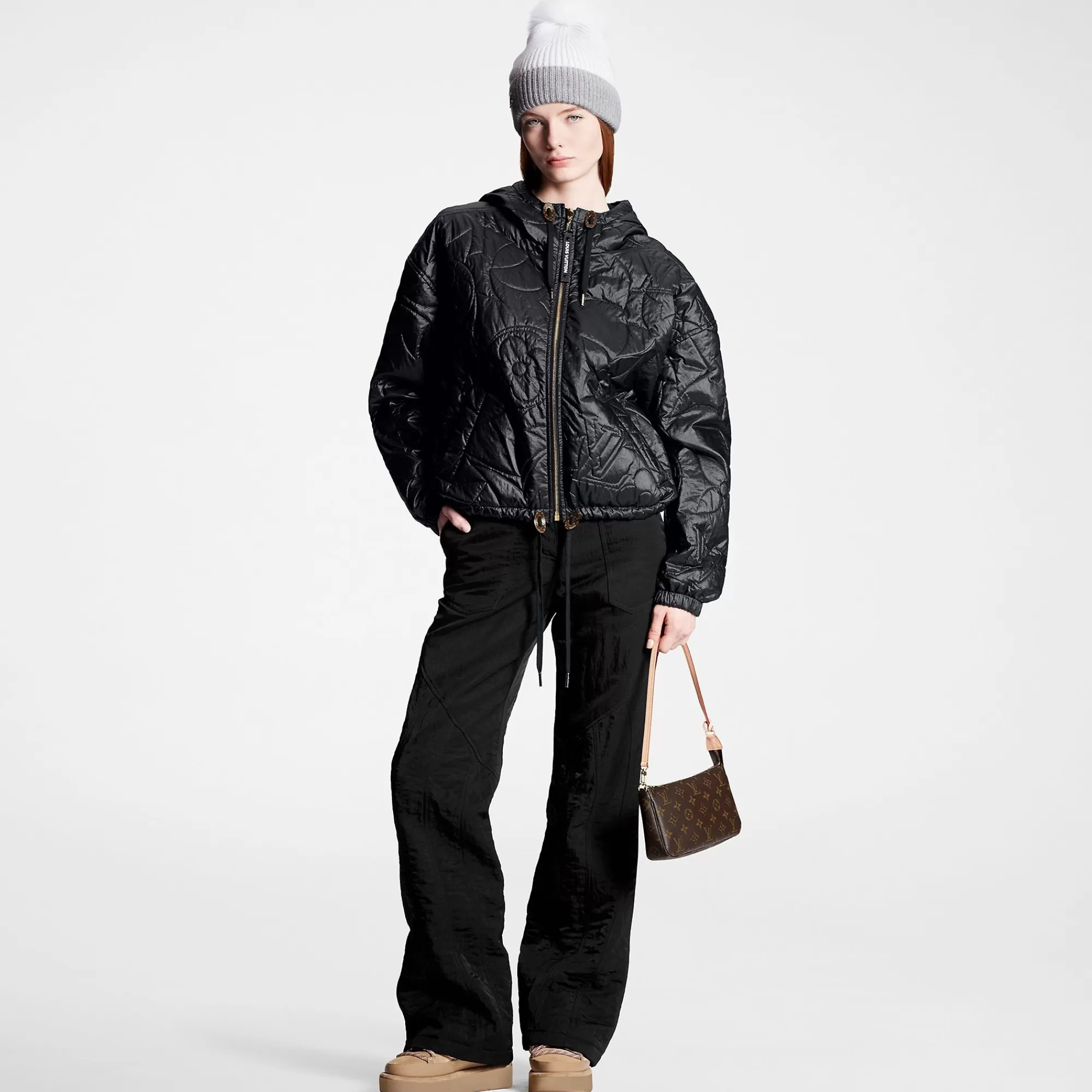 Best Louis Vuitton Reversible Quilted Monogram Flower Jacket