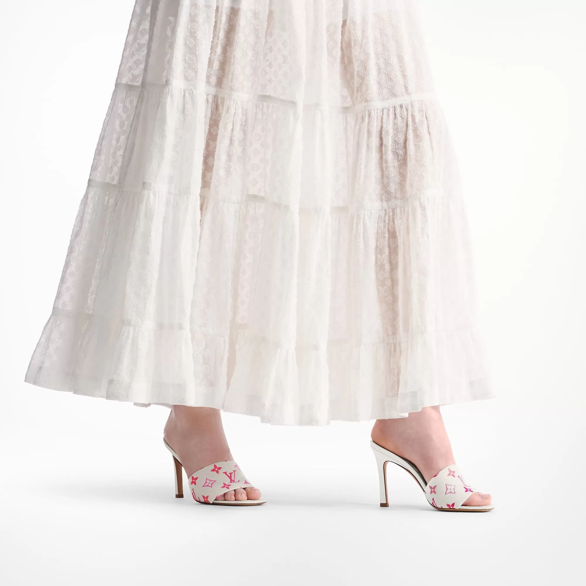 Best Louis Vuitton Revival Mule Pink