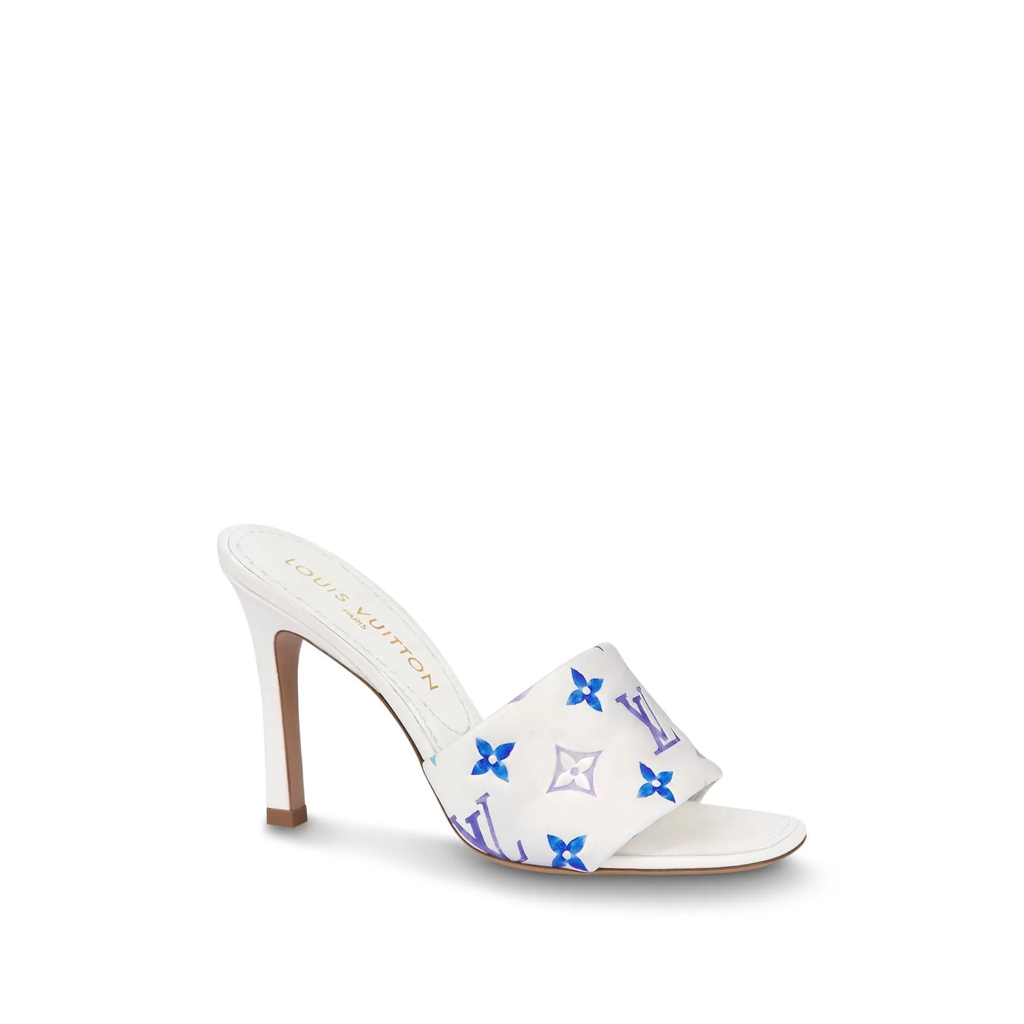 Discount Louis Vuitton Revival Mule Light Blue