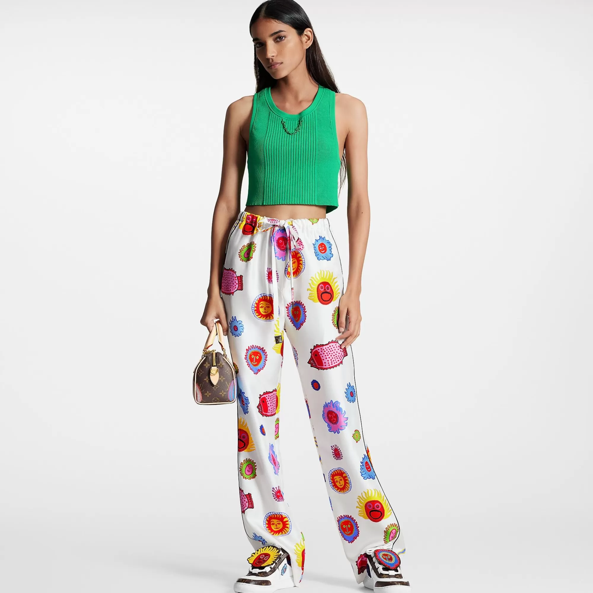 Clearance Louis Vuitton Ribbed Knit Crop Top