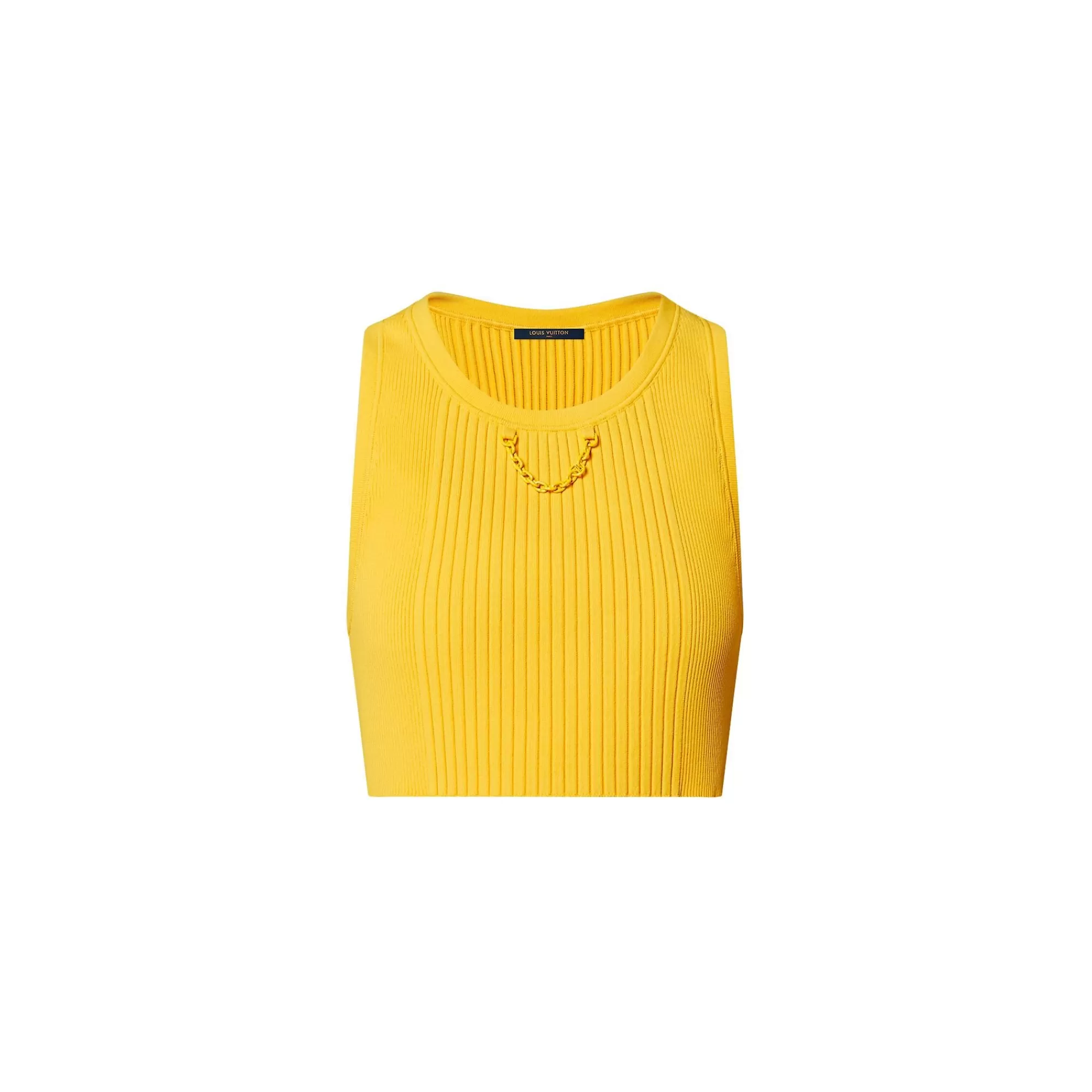 Best Sale Louis Vuitton Ribbed Knit Crop Top