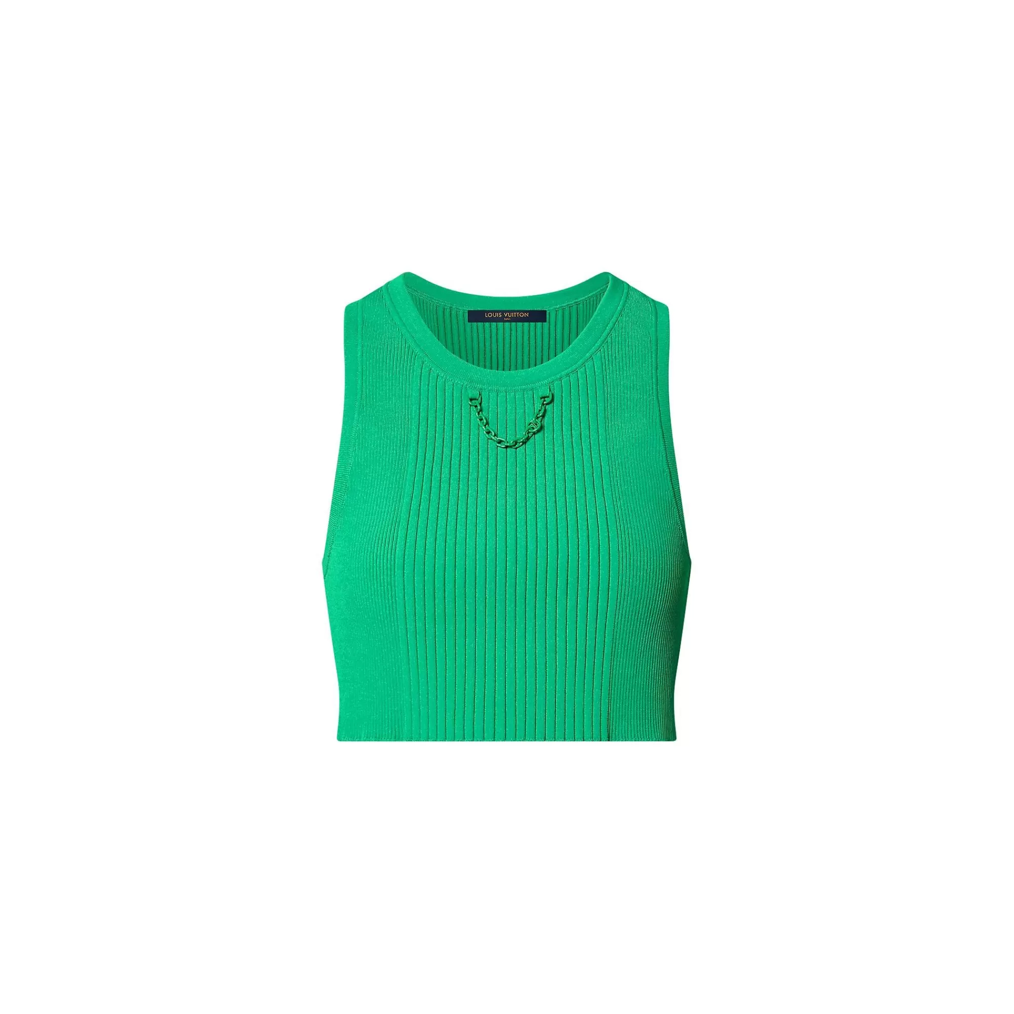 Clearance Louis Vuitton Ribbed Knit Crop Top