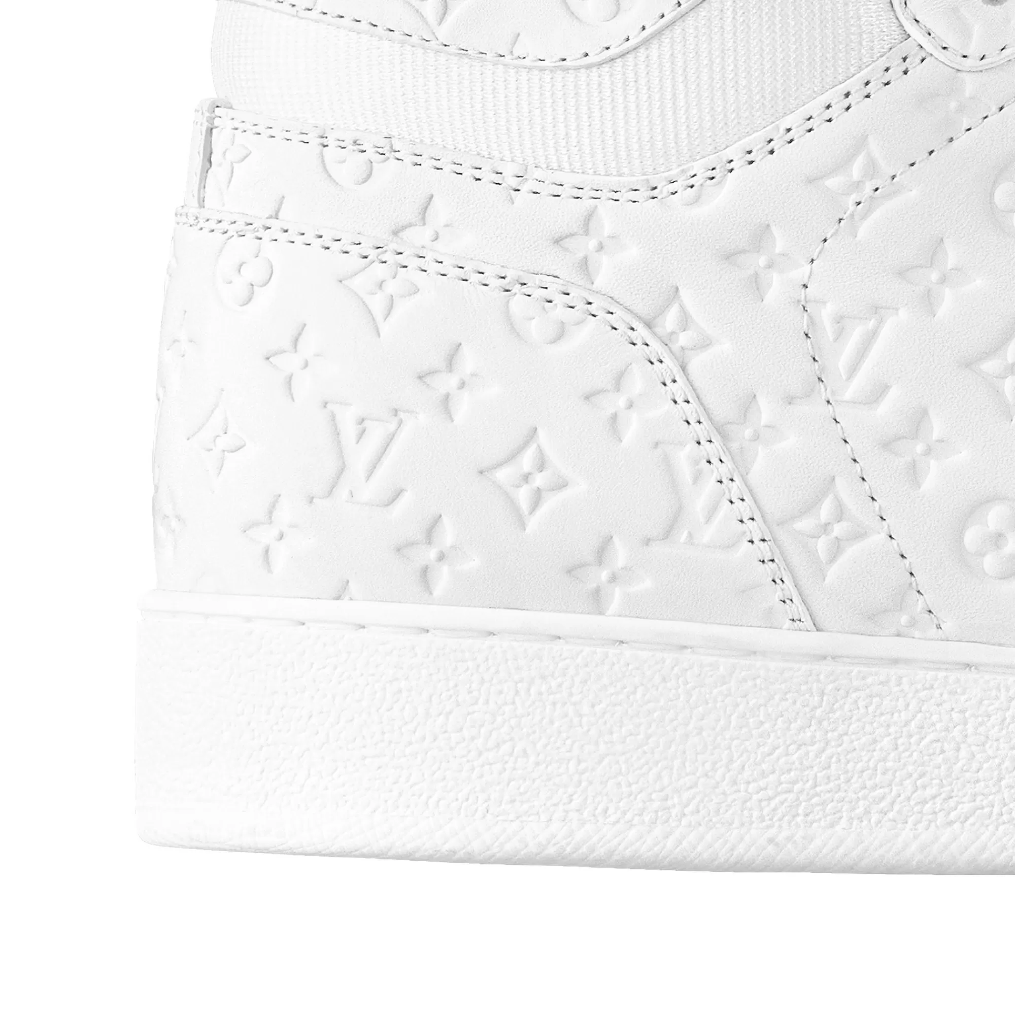 Shop Louis Vuitton Rivoli Sneaker Boot White