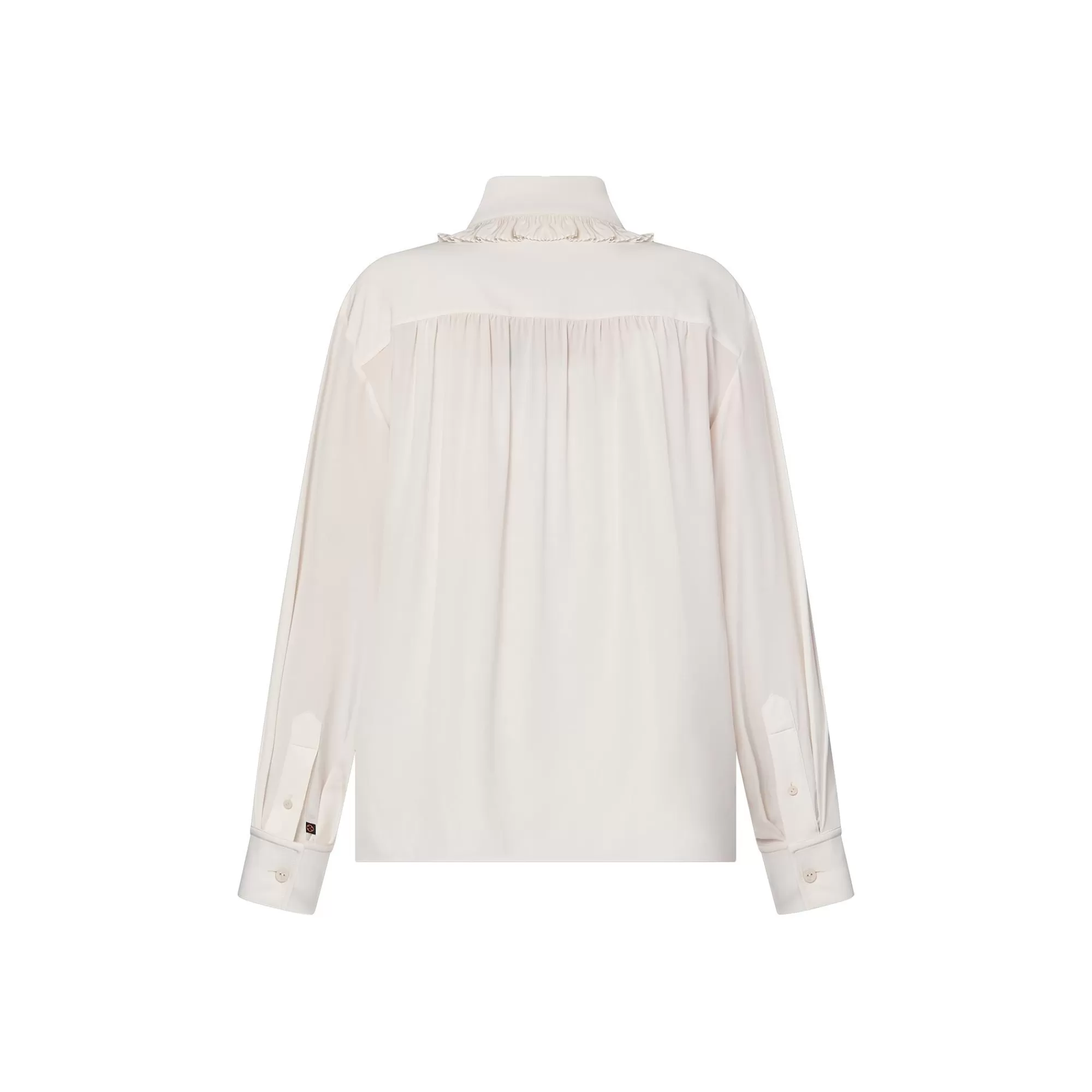 Discount Louis Vuitton Ruffle Collar Shirt