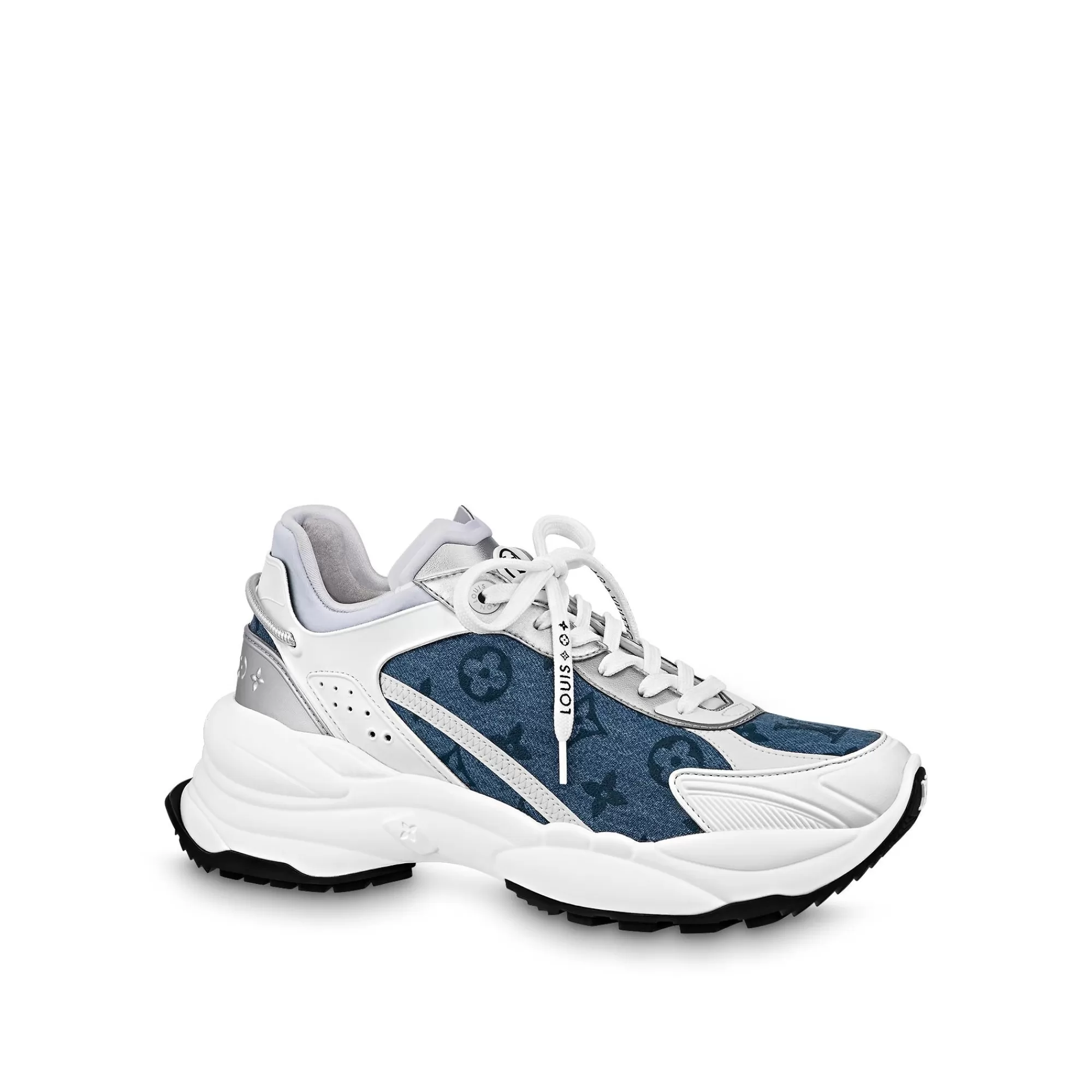 Shop Louis Vuitton Run 55 Sneaker