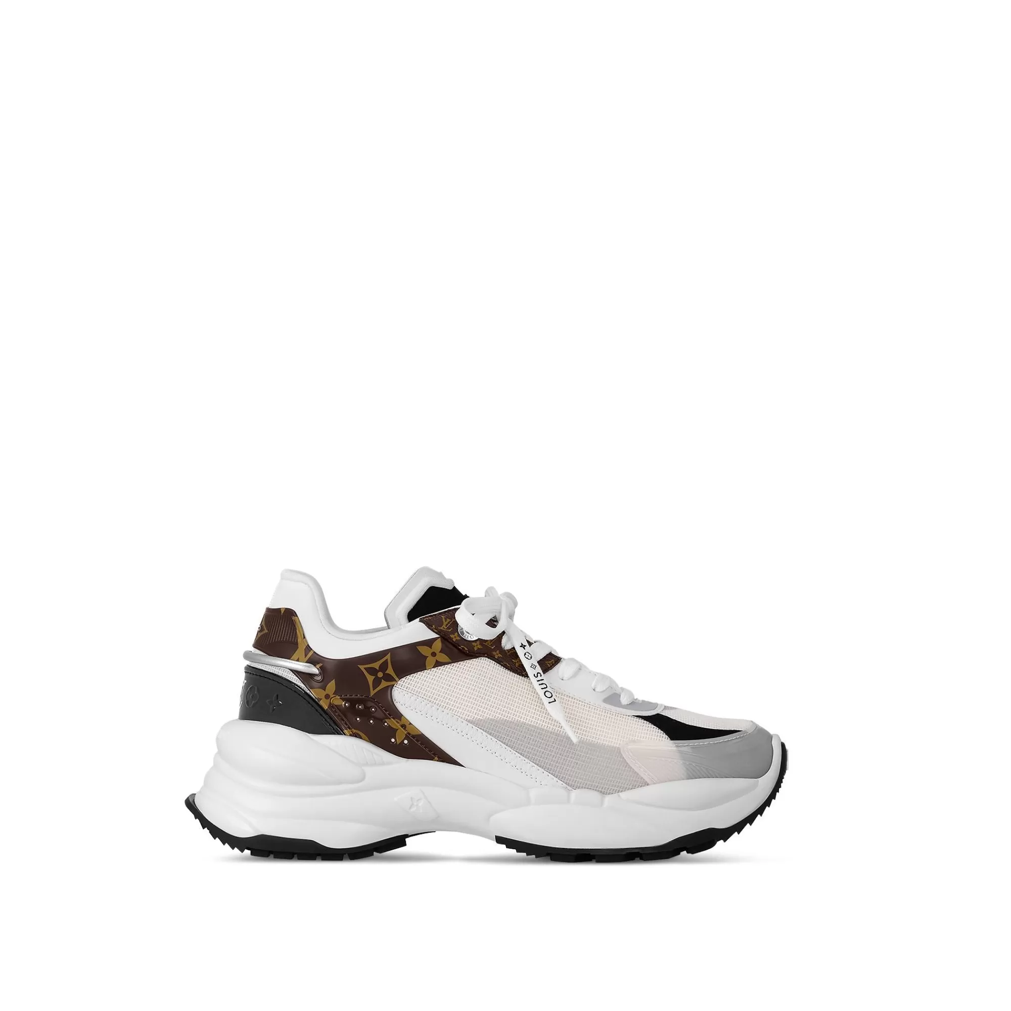 Shop Louis Vuitton Run 55 Sneaker