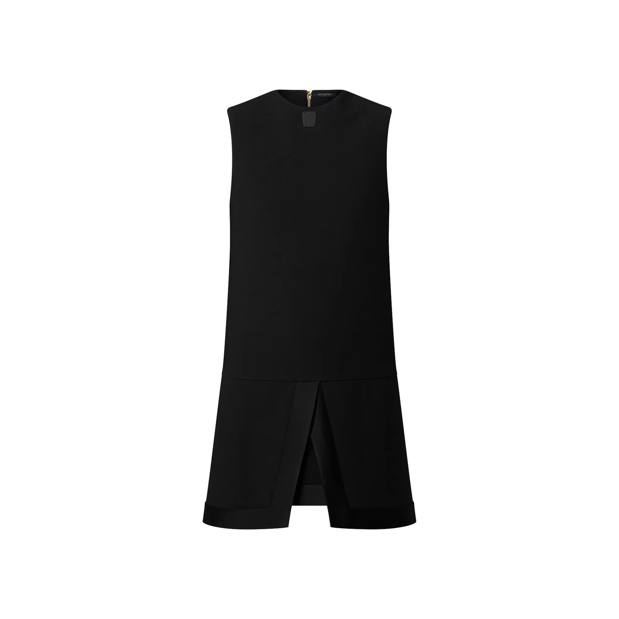 Flash Sale Louis Vuitton Satin Trim Tank Dress