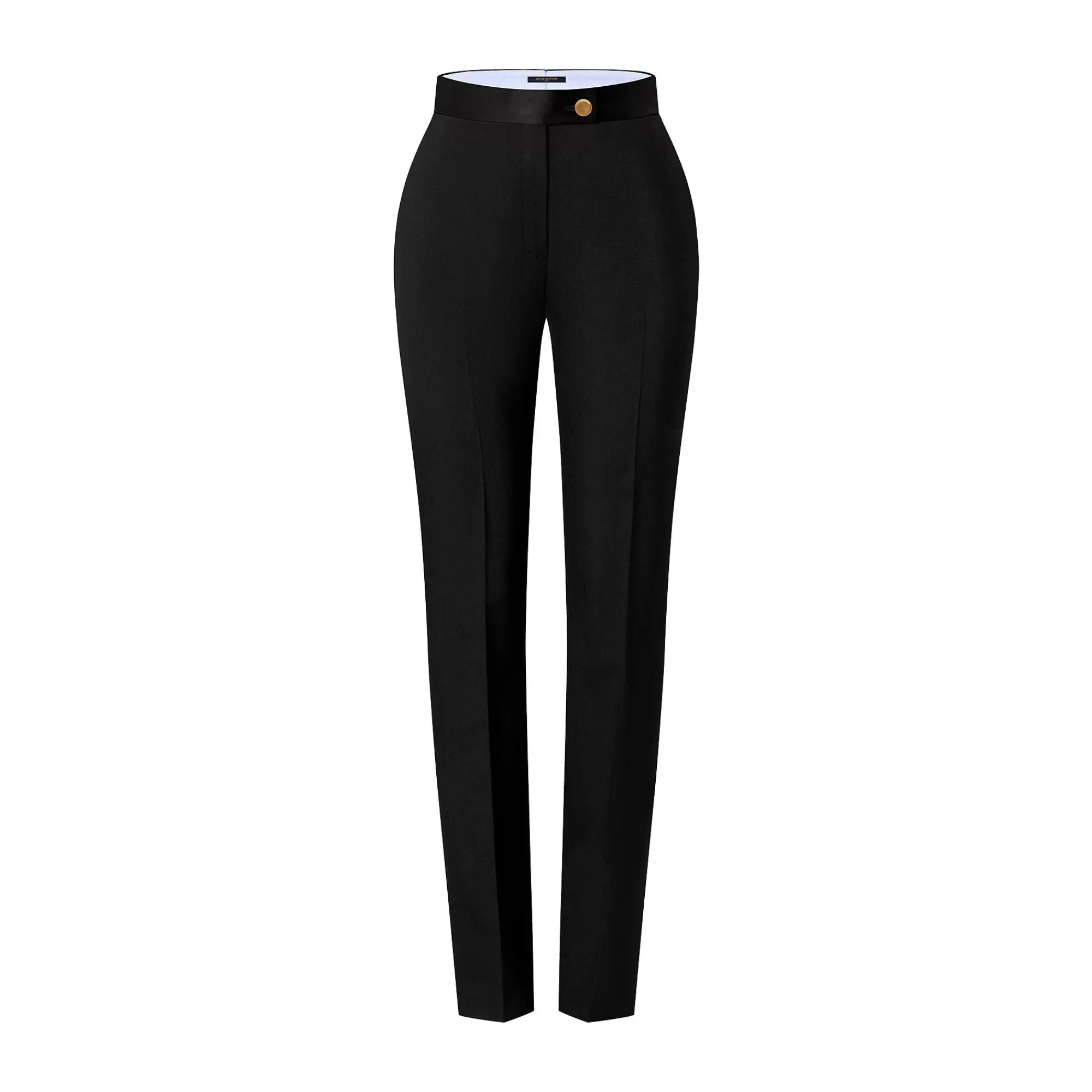 Online Louis Vuitton Satin Waistband Tailored Pants