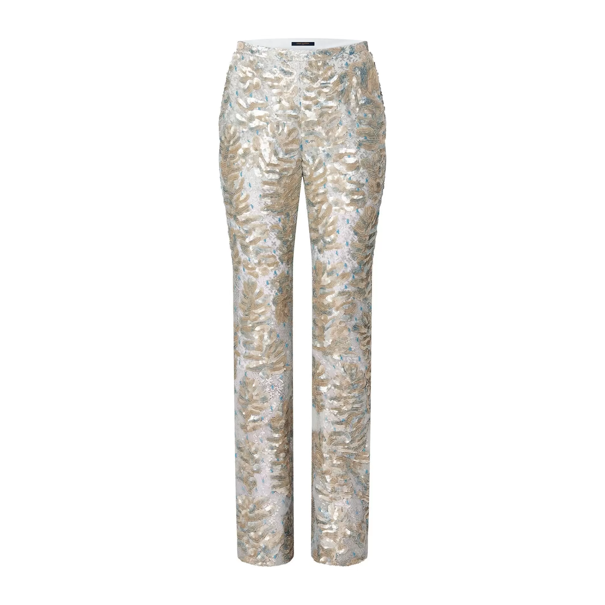 Best Sale Louis Vuitton Scale Sequin Tailored Pants