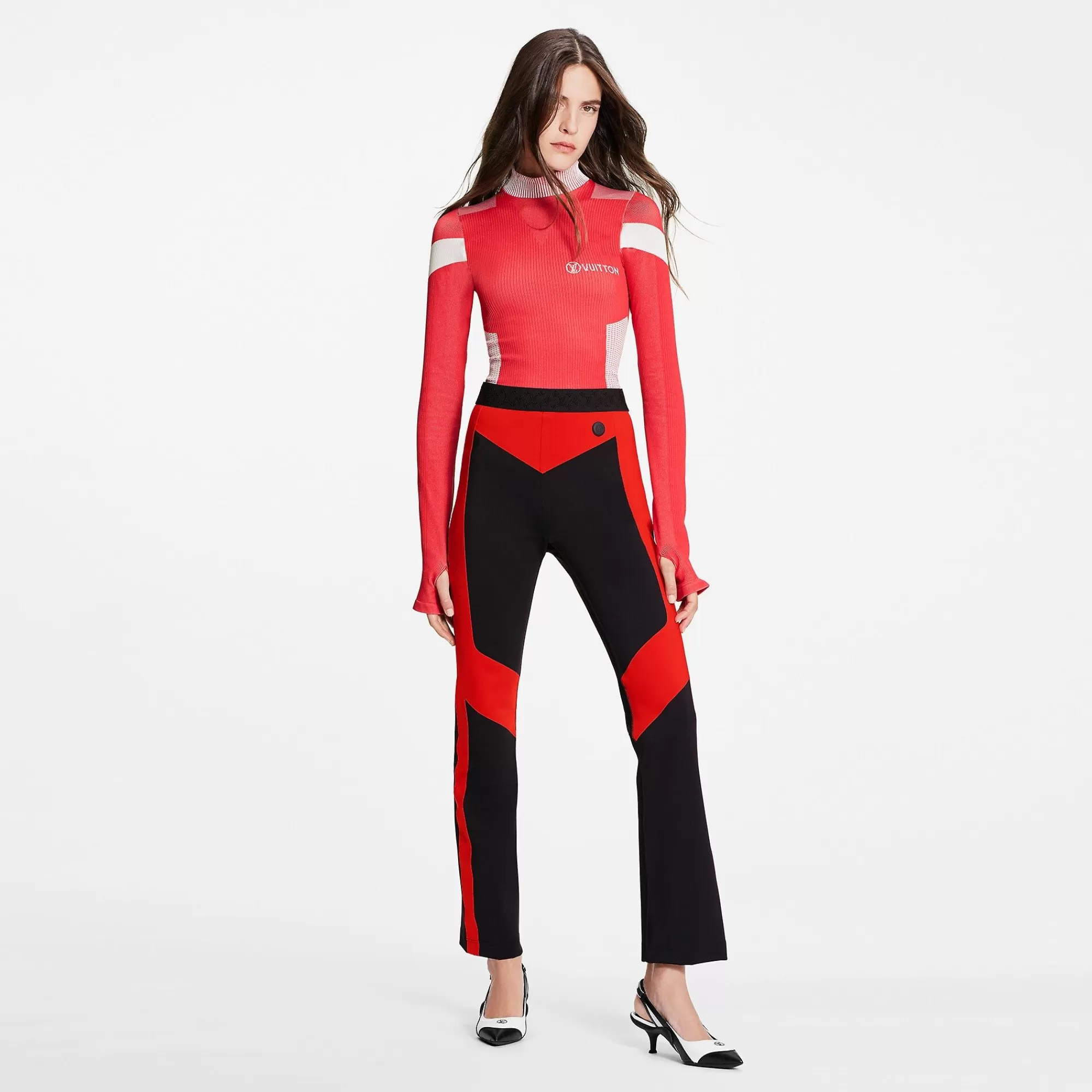 Cheap Louis Vuitton Seamless Graphic Biker Pants