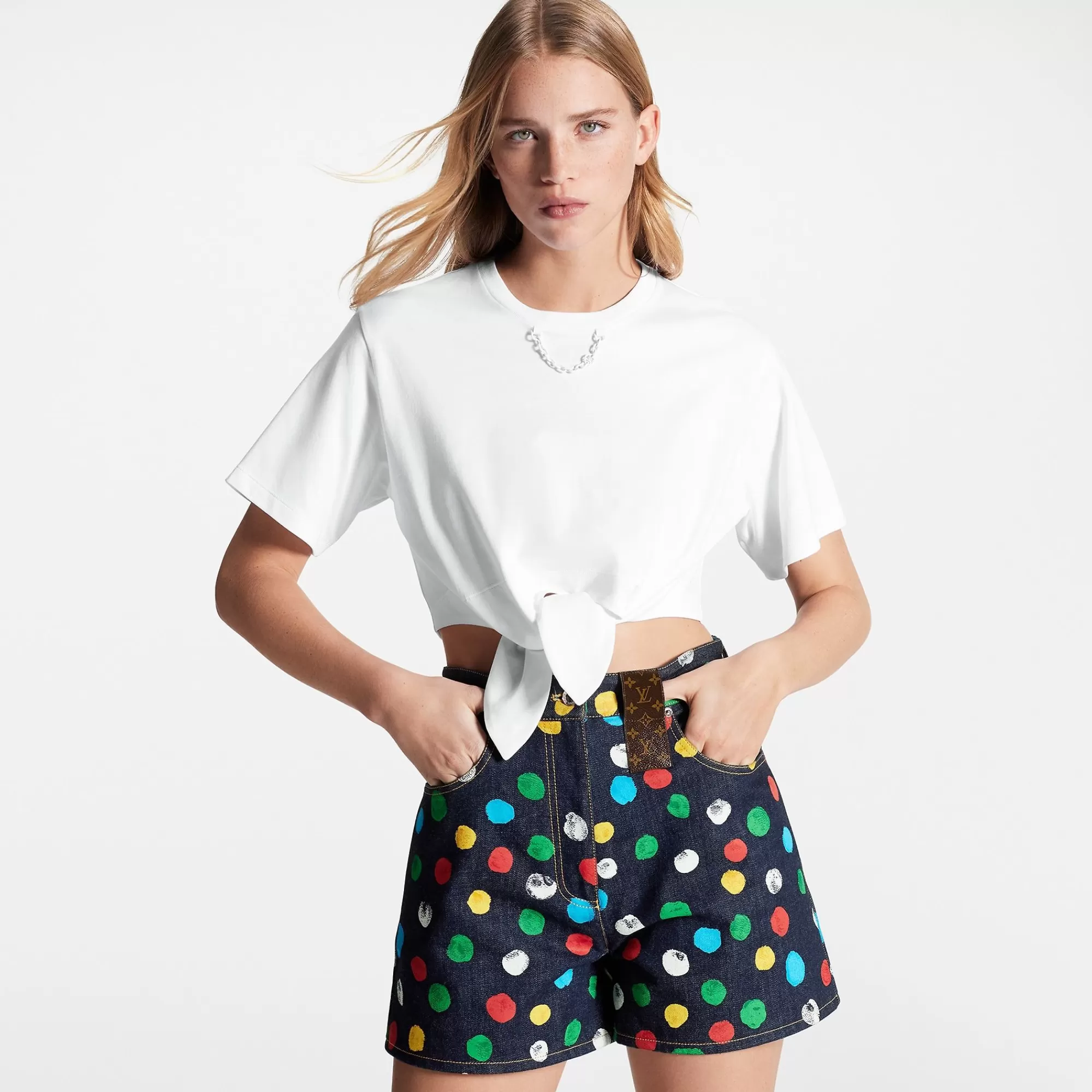 Online Louis Vuitton Self-Tie T-Shirt