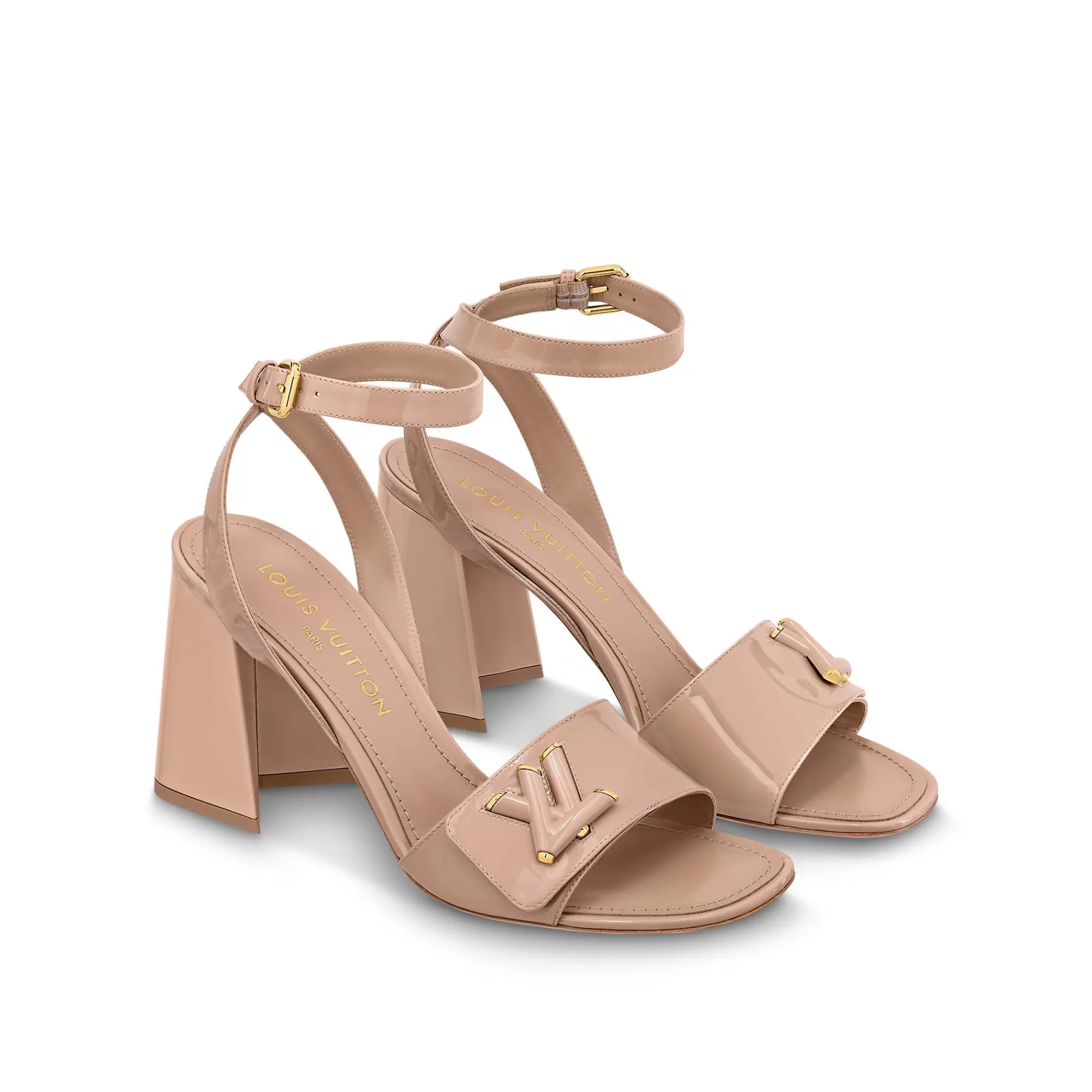 Cheap Louis Vuitton Shake Sandal Nude