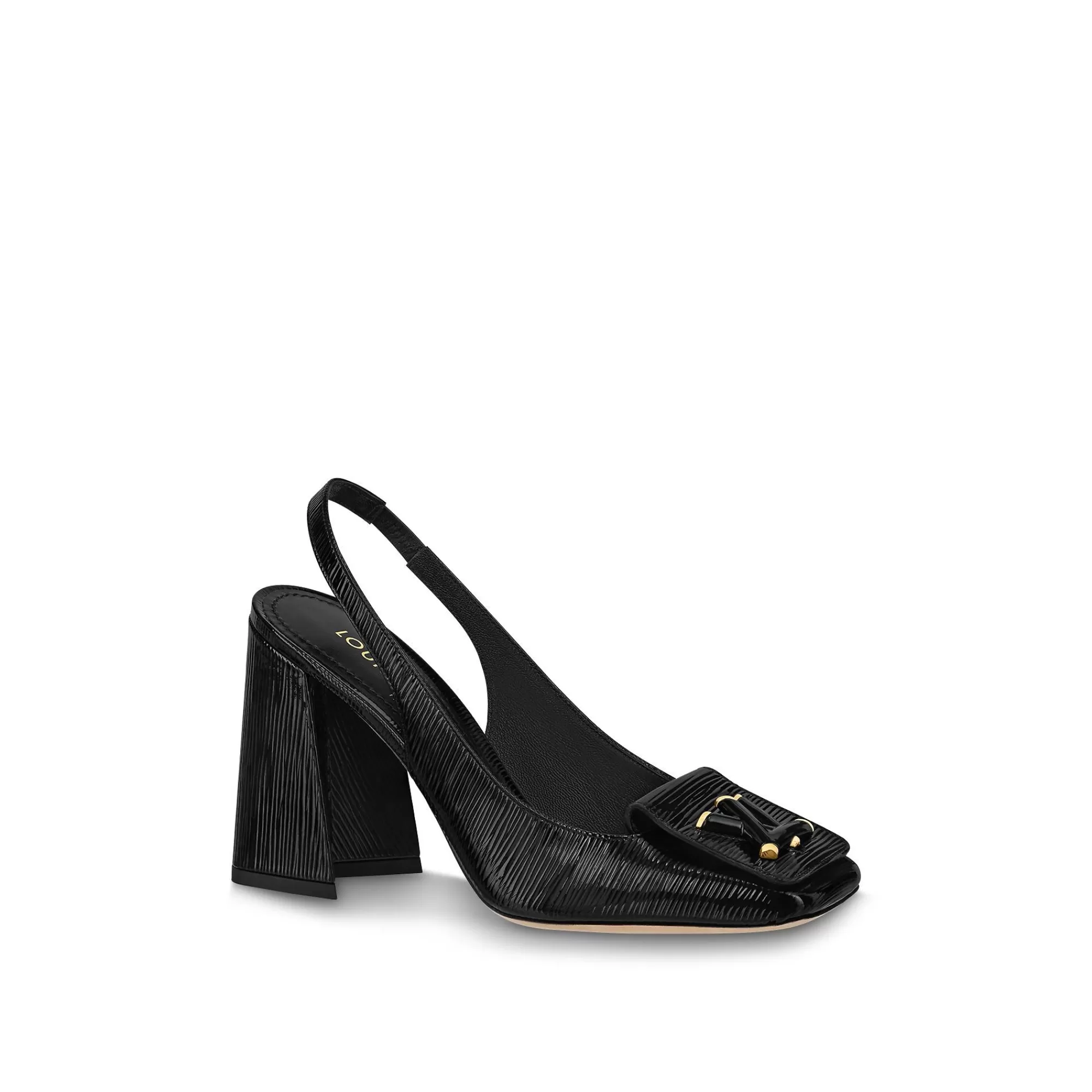 Store Louis Vuitton Shake Slingback Pump Black