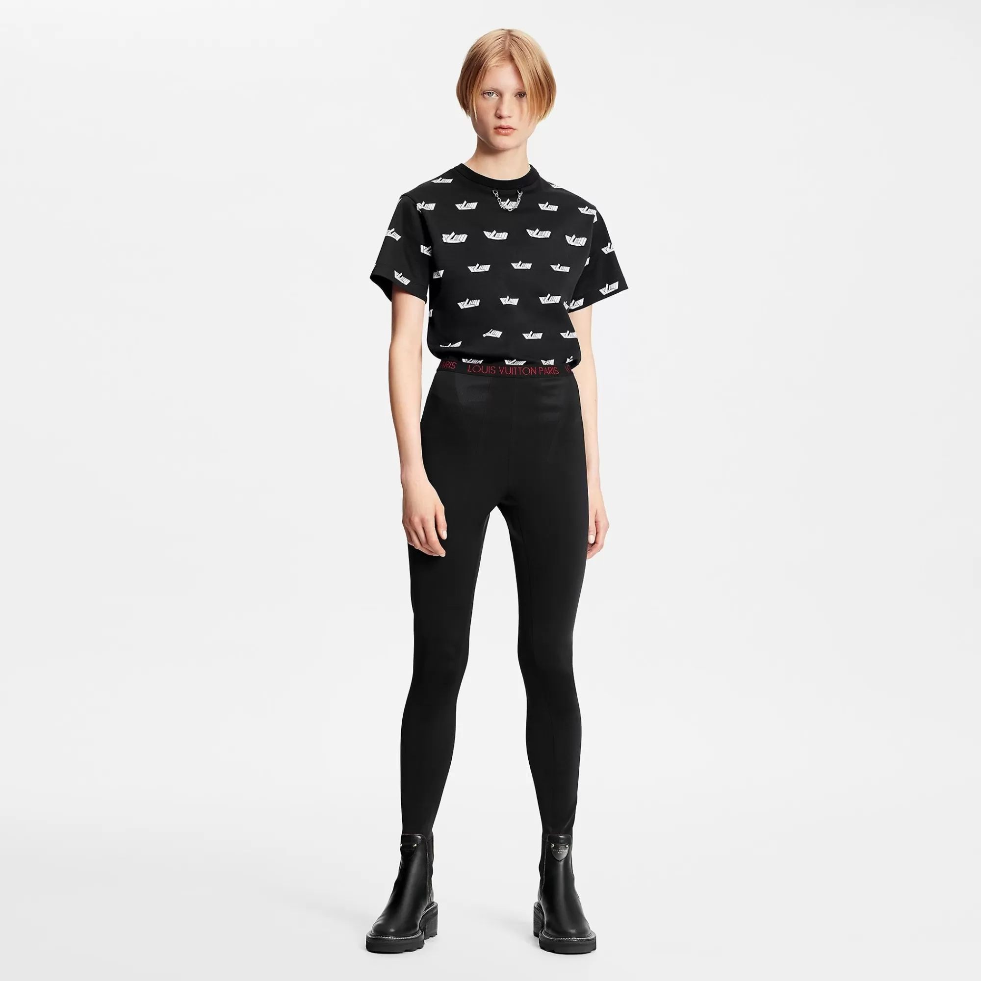 Cheap Louis Vuitton Shiny Insert Leggings